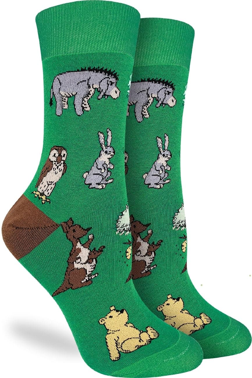 Good Luck Sock Women's Floral Dinosaurs Socks, Shoe Size 5-9 — view 165