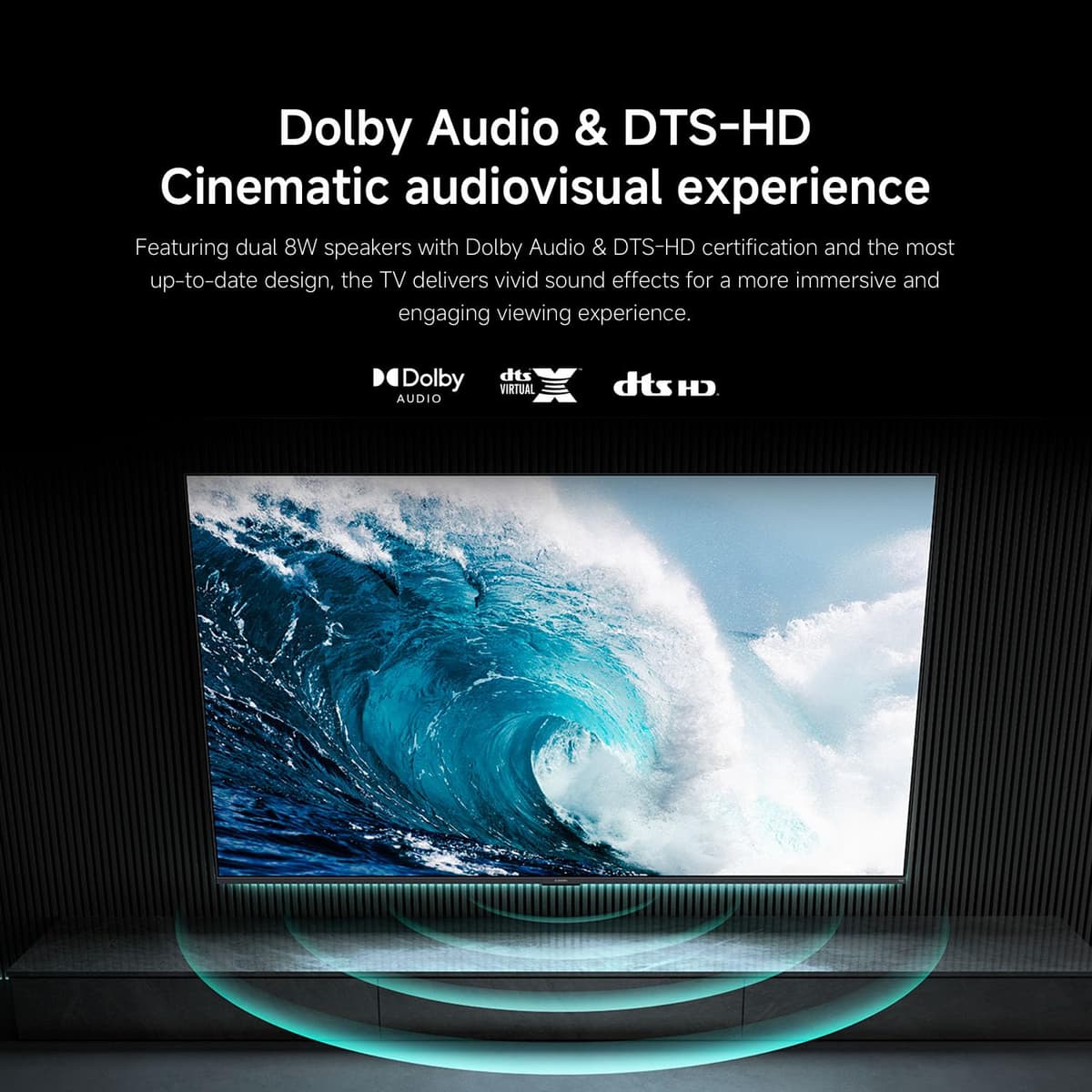 XIAOMI TV F 32, 32 Inch (81 cm), HD, Smart TV, Fire TV, Dolby Audio™, DTS Virtual:X, DTS-HD, Alexa Voice Control, Works with Apple AirPlay — view 5