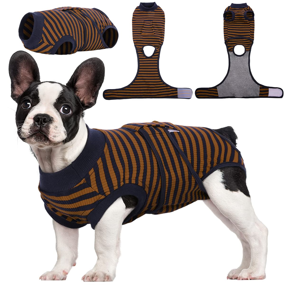 Kuoser Traje de recuperación de Perro para Hombre/Mujer, Camiseta para Cachorros después de la cirugía, Alternativa de Cuello electrónico para Mascotas pequeño, Mediano y Grande — view 32