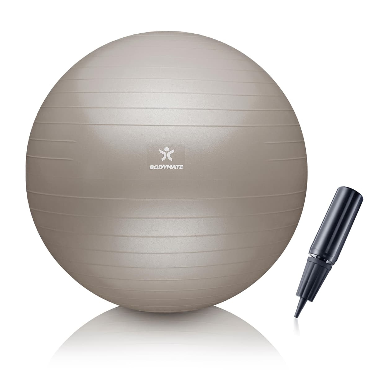 BODYMATE Pelota de Ejercicio para Fitnes con Sistema antirreventones | con bombín | Bola de Yoga Pilates y Ejercicio | Balón para Sentarse | Balon de Ejercicio para Fitness — view 20