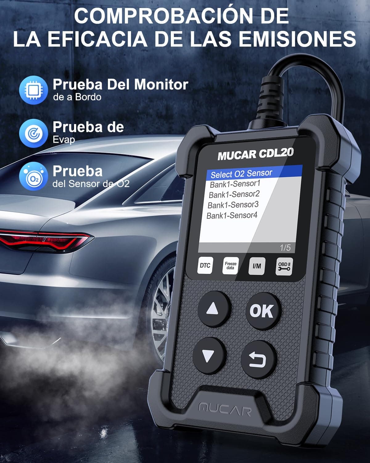 mucar OBD2 Diagnosis, CDL20 Diagnosis Car Multibrand, OBD2 Diagnosis with Engine System — view 4