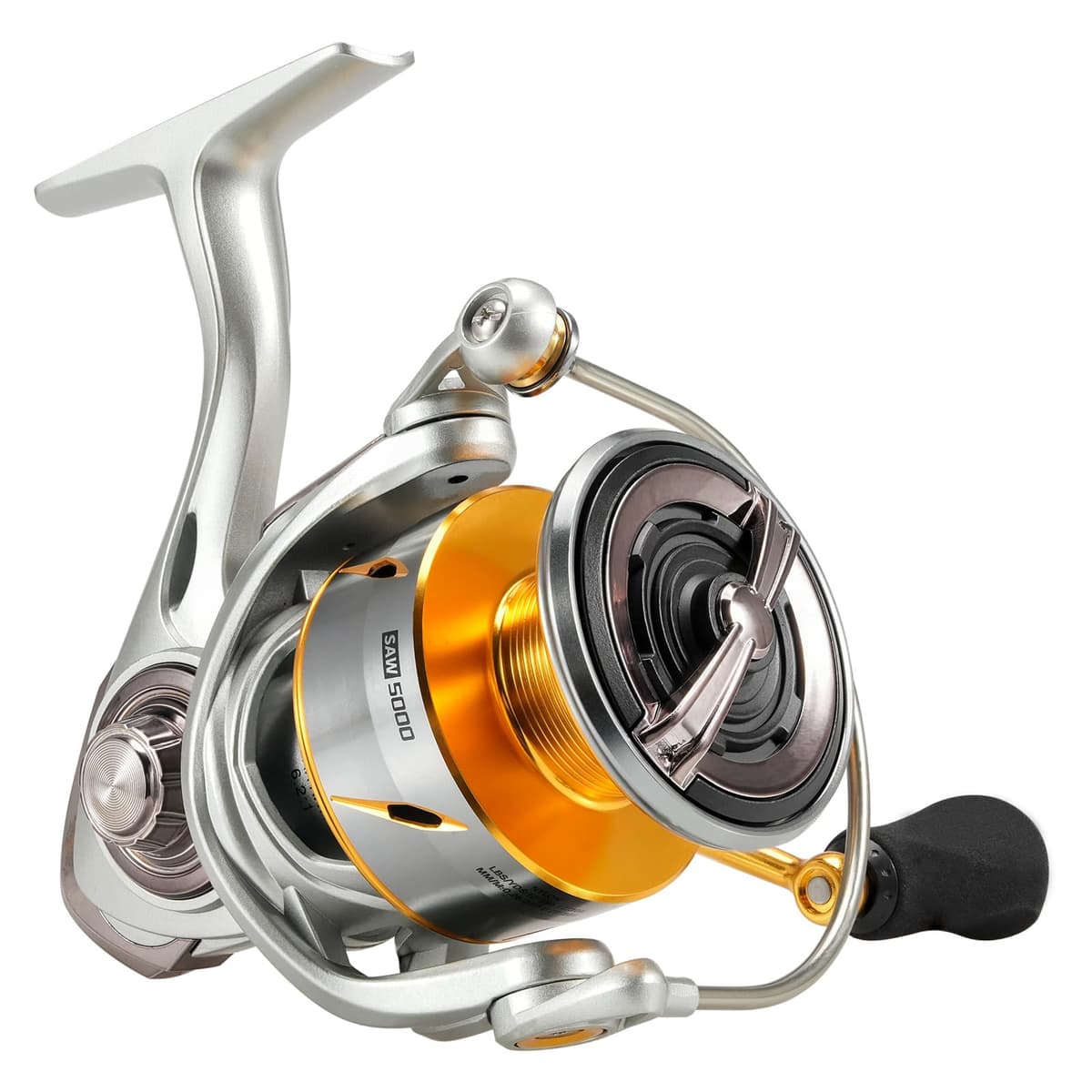 Seaknight RAPIDII Carrete giratorio de agua salada 10+1 BB 6.2:1 4.7:1 Anti-corrosión Carrete de pesca de mar Carpa pesca lucio 2000H 2500H 3000H 4000H 5000H 6000 fibra de carbono arrastre máximo 15kg — view 12