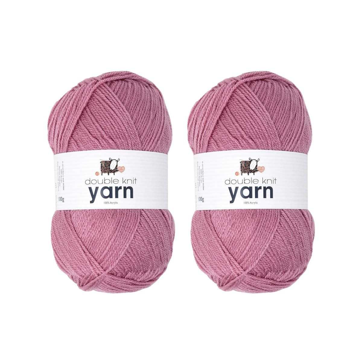 Korbond DK Beige Yarn - 100g Acrylic Wool - Lightweight, Hypoallergenic & Durable Double Knit Crochet Yarn Knitting Wool (290m Total) — view 57