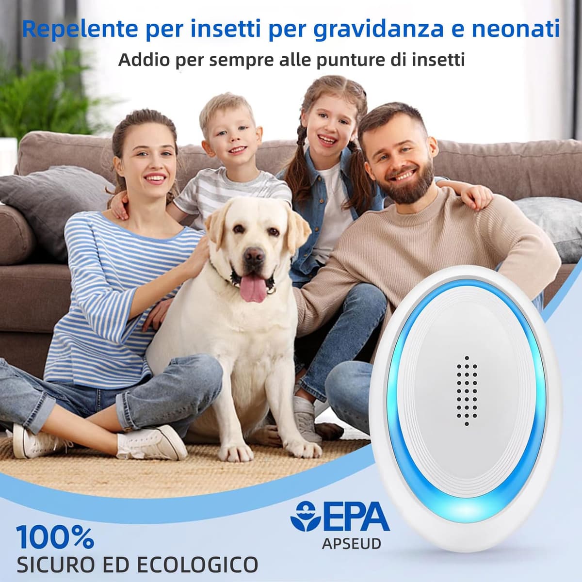 Repelente Ultrasónico de Plagas, 6 Pack Antimosquitos Electrónico Ultrasónico Mosquitos,2026 Repelente Mosquitos Interiores Antiparasitario para Roedores, Arañas, Cucarachas, Insectos — view 5
