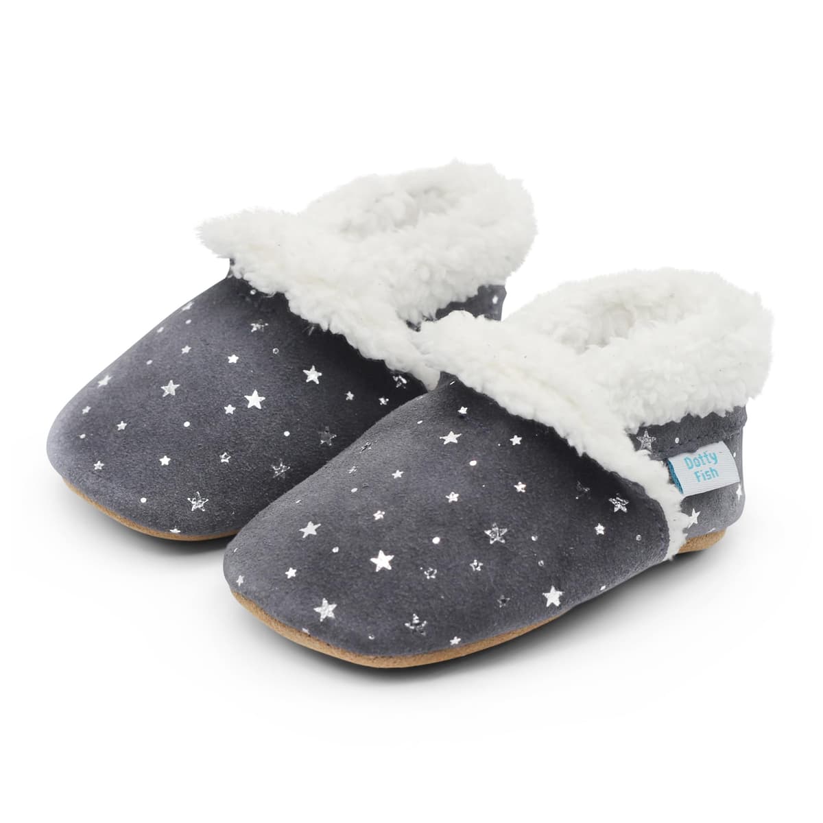 Dotty Fish Calzado Minimalista para bebés y niños. Zapatos Unisex de Piel Suave con Suela Antideslizante. Ligeros, Flexibles, Respirable y aprobados por podólogos. Tobillo elástico. De 0 a 4 años — view 26