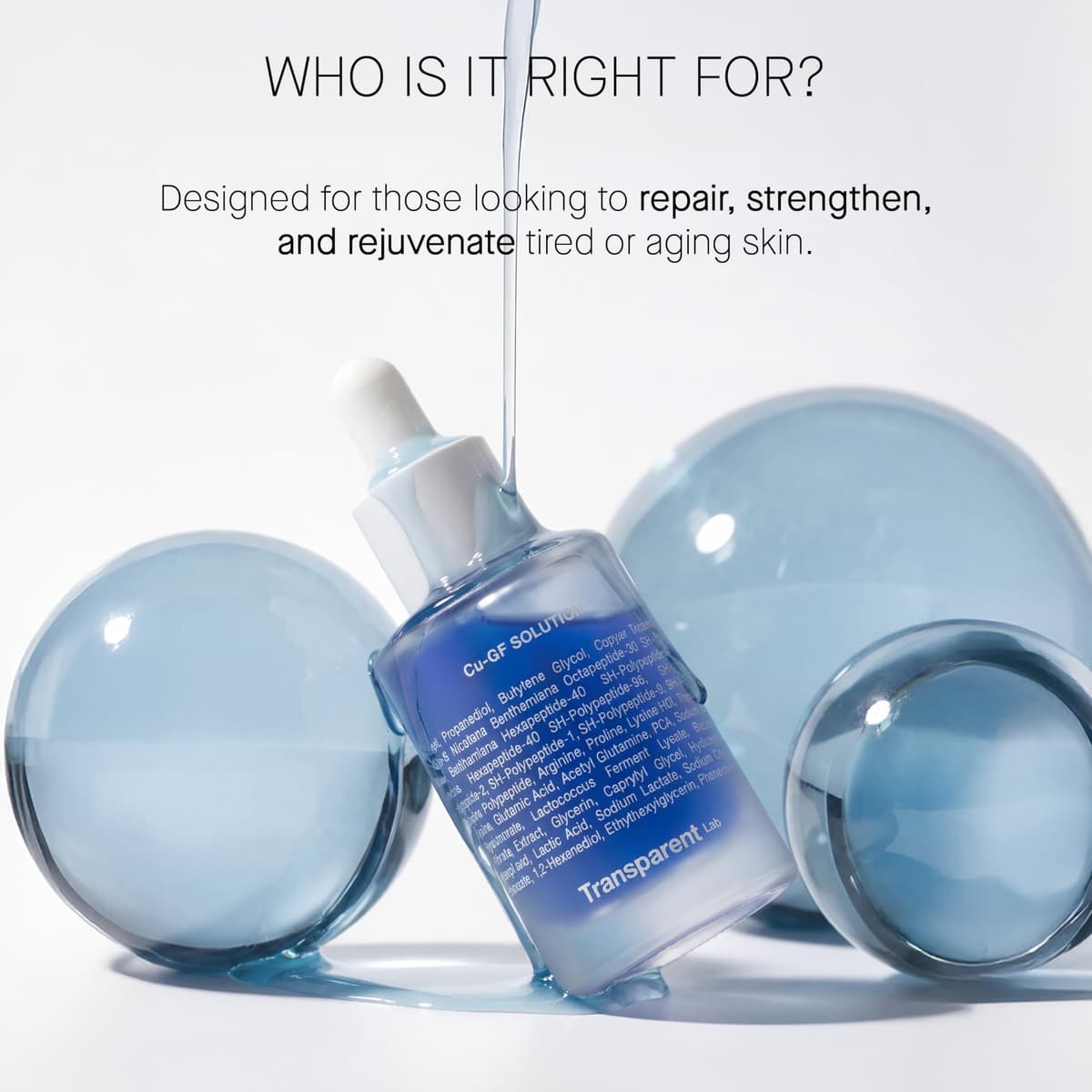 Transparent Lab Cu-GF Solution - Anti-Aging Treatment with Copper Peptide — view 3