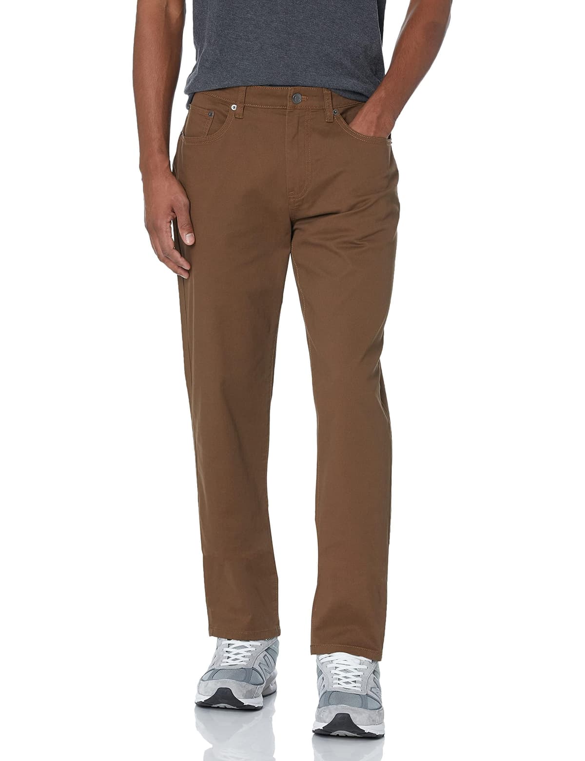 Amazon Essentials Men's Athletic-Fit 5-Pocket Stretch Twill Trouser (Available in Big & Tall) — view 32
