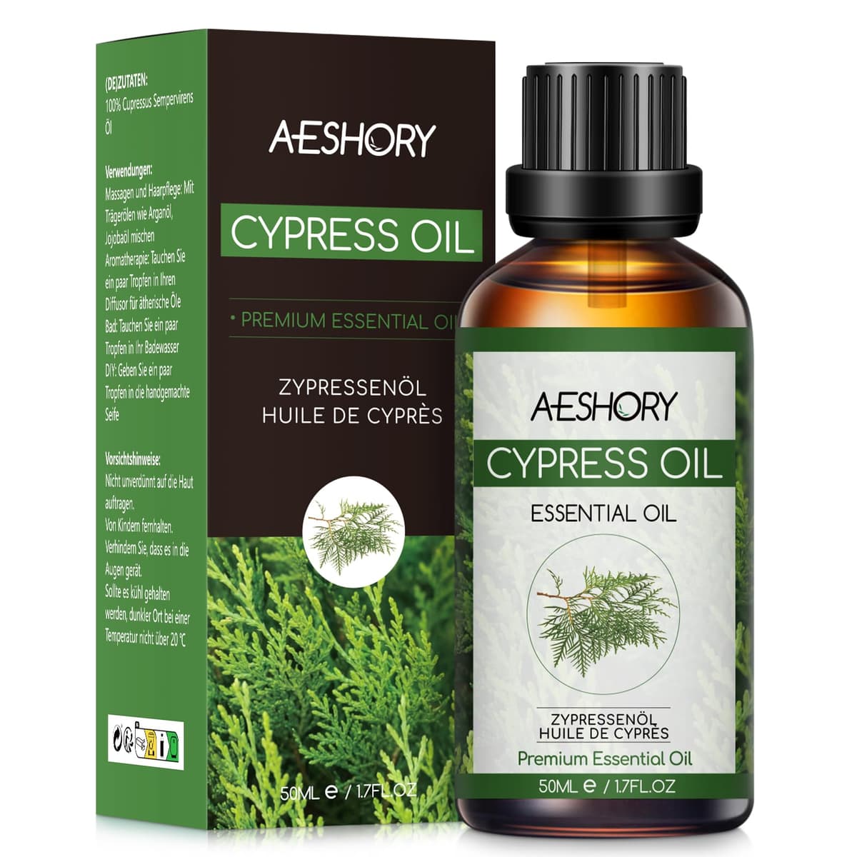 AESHORY Aceite Esencial de Rosa 50ML, Natural Aceite de Aromaterapia de Rosa, Aceites de Fragancia Premium para Humidificador, Masaje, Baño, Cuidado la Piel, Relajación y Calma — view 26