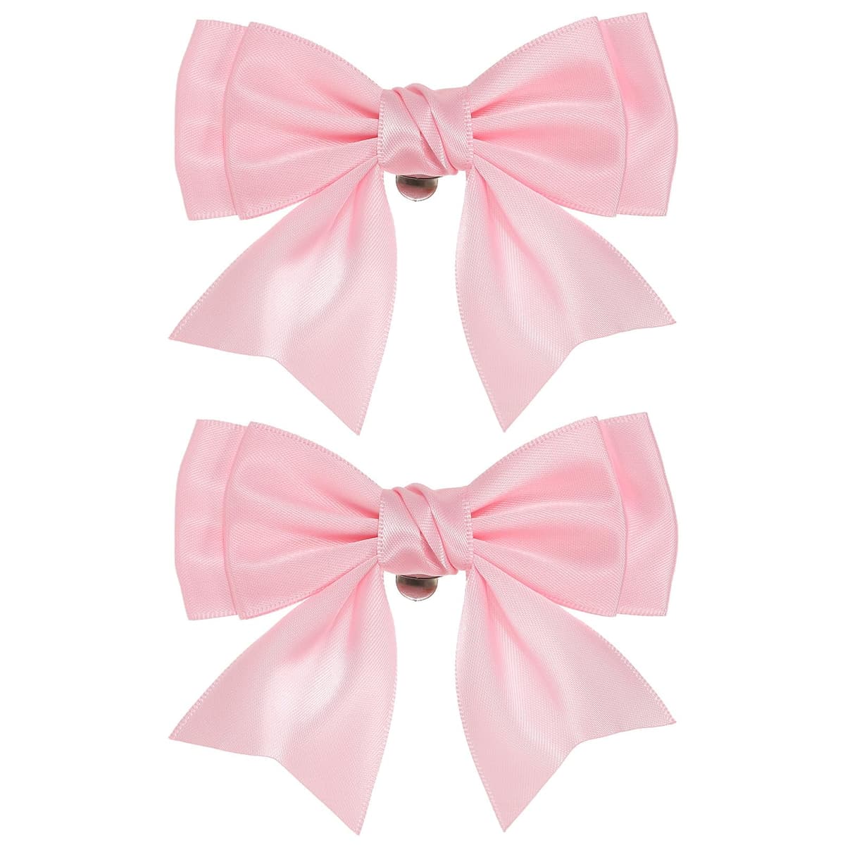 PATIKIL Shoe Clips with Bow for Women, 2 Pieces Detachable Satin Elegant Shoe Clips with Bow, Cute Shoe Buckle Ornament for Wedding, Party, Decoration, Black — view 11