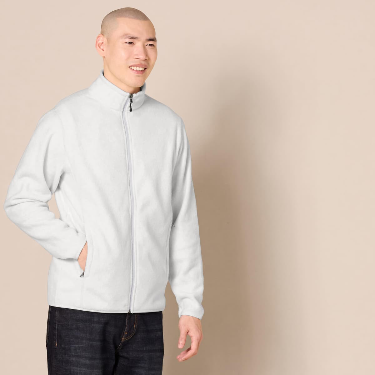 Amazon Essentials Chaqueta de Felpa con Cremallera Completa (Disponible en Tallas Grandes y Largos Especiales) Hombre — view 2