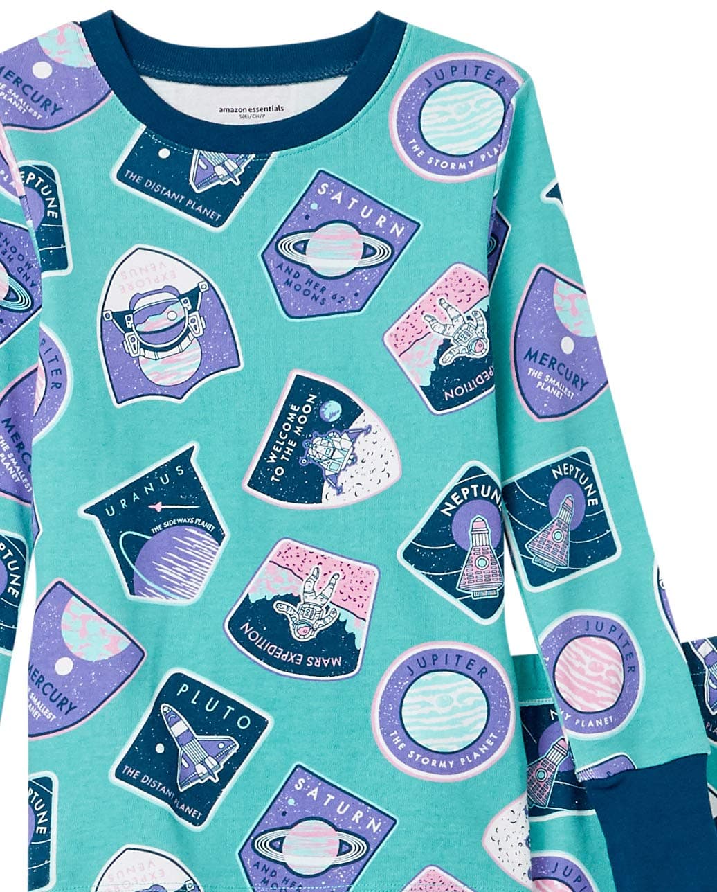 Amazon Essentials Unisex Baby Snug-Fit Cotton Pyjama Sleepwear Sets — view 3