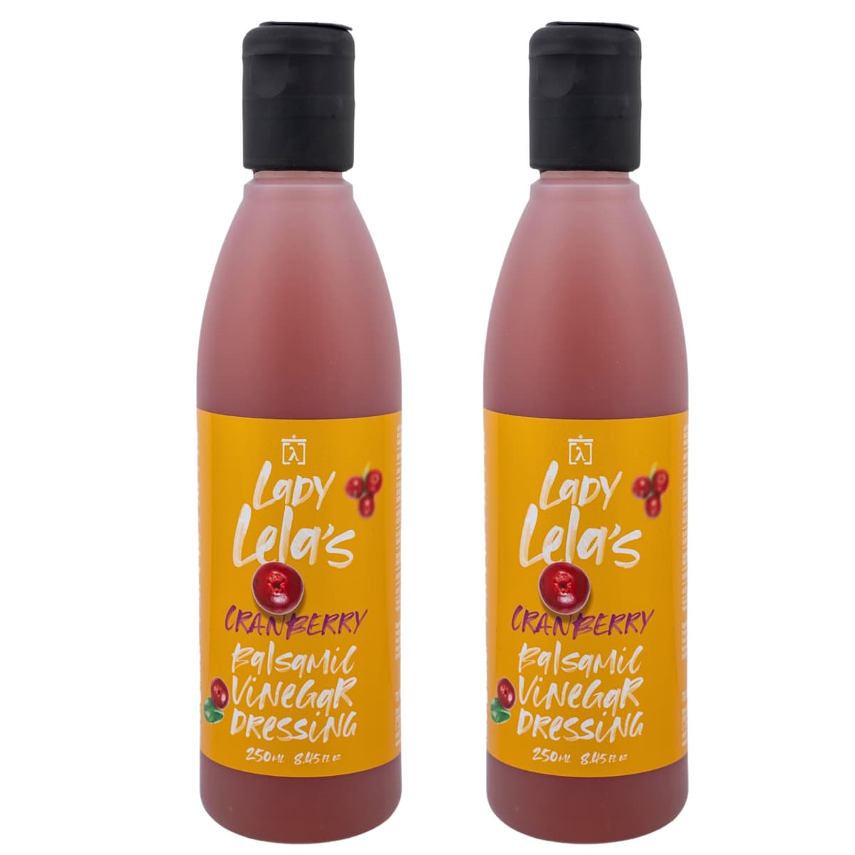 Lady Lela's Aderezo Balsámico de Granada, Pack 2 x 250 ml (500 ml) – Crema Balsámica Artesanal con Zumo Natural de Granada, Ideal para Ensaladas, Verduras y Postres — view 5