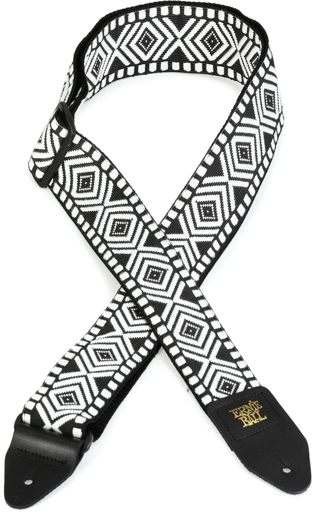 Ernie Ball - Correa para guitarra, Jacquard, diseño de Black Checkers — view 32