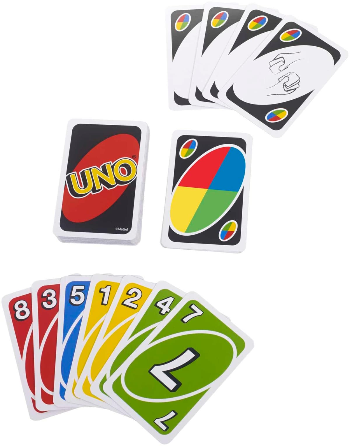 Mattel Games UNO Deluxe en Caja metálica, Juego de 108 Cartas para familias, niños y Adultos, 2-10 Jugadores, Partir de 7 años, (Mattel K0888) — view 5