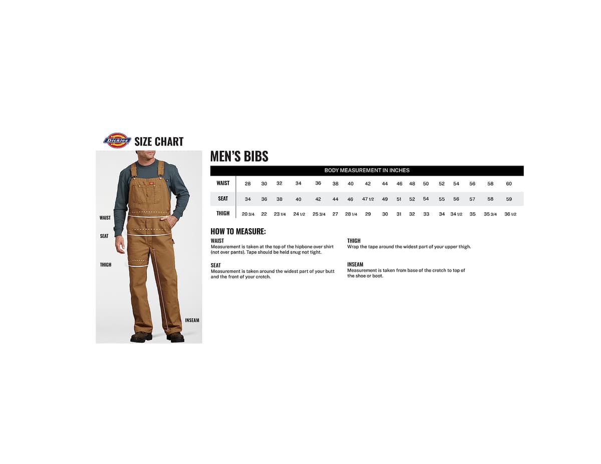 Dickies Bib Overall, Peto para Hombre — view 7