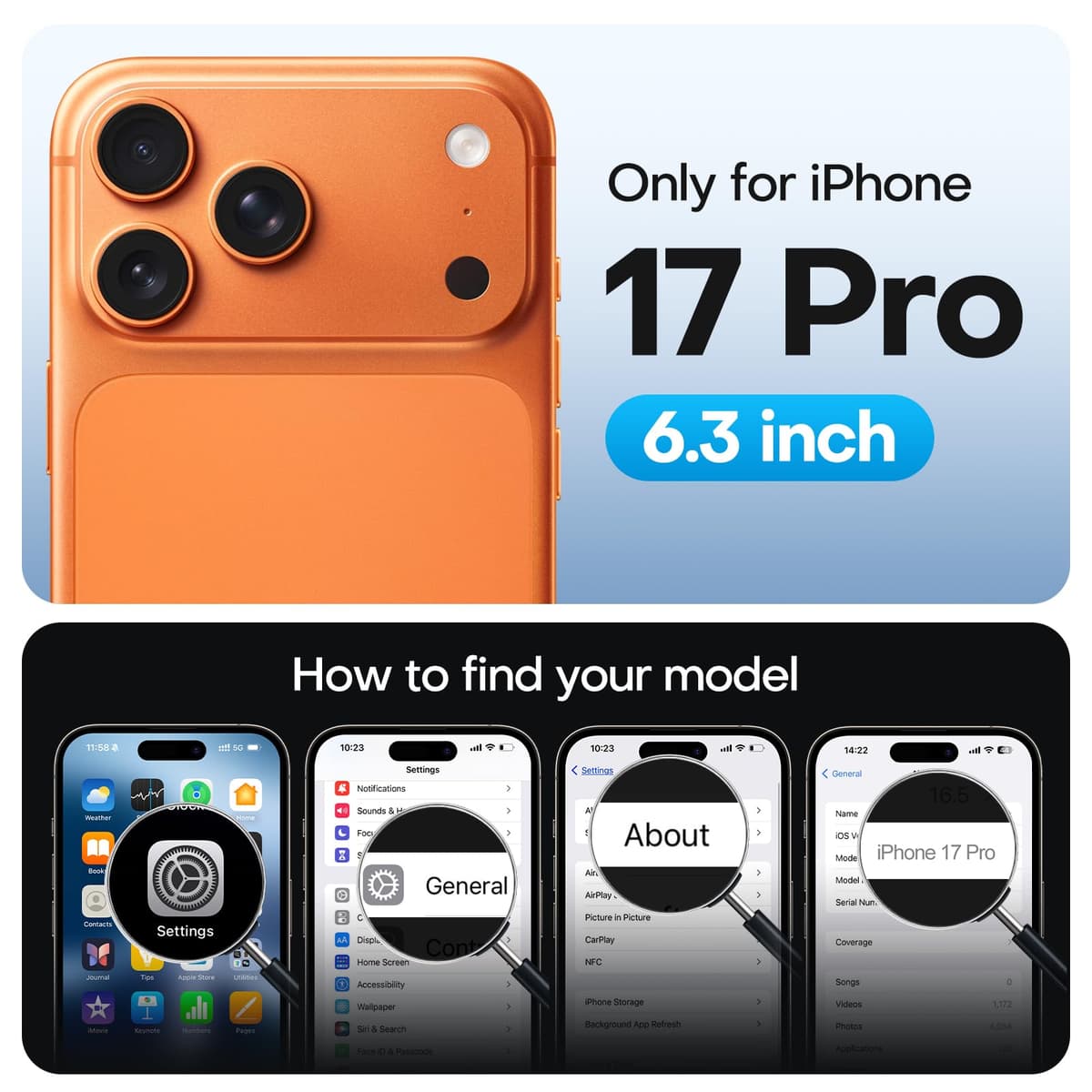 TAURI Designed for iPhone 17 Pro Screen Protector, 2 Pack 9H+ Tempered Glass Film + 1 Dust Free Installation Tool, [Military-Grade Shatterproof] Anti-scratch No Dust No Bubbles — view 10