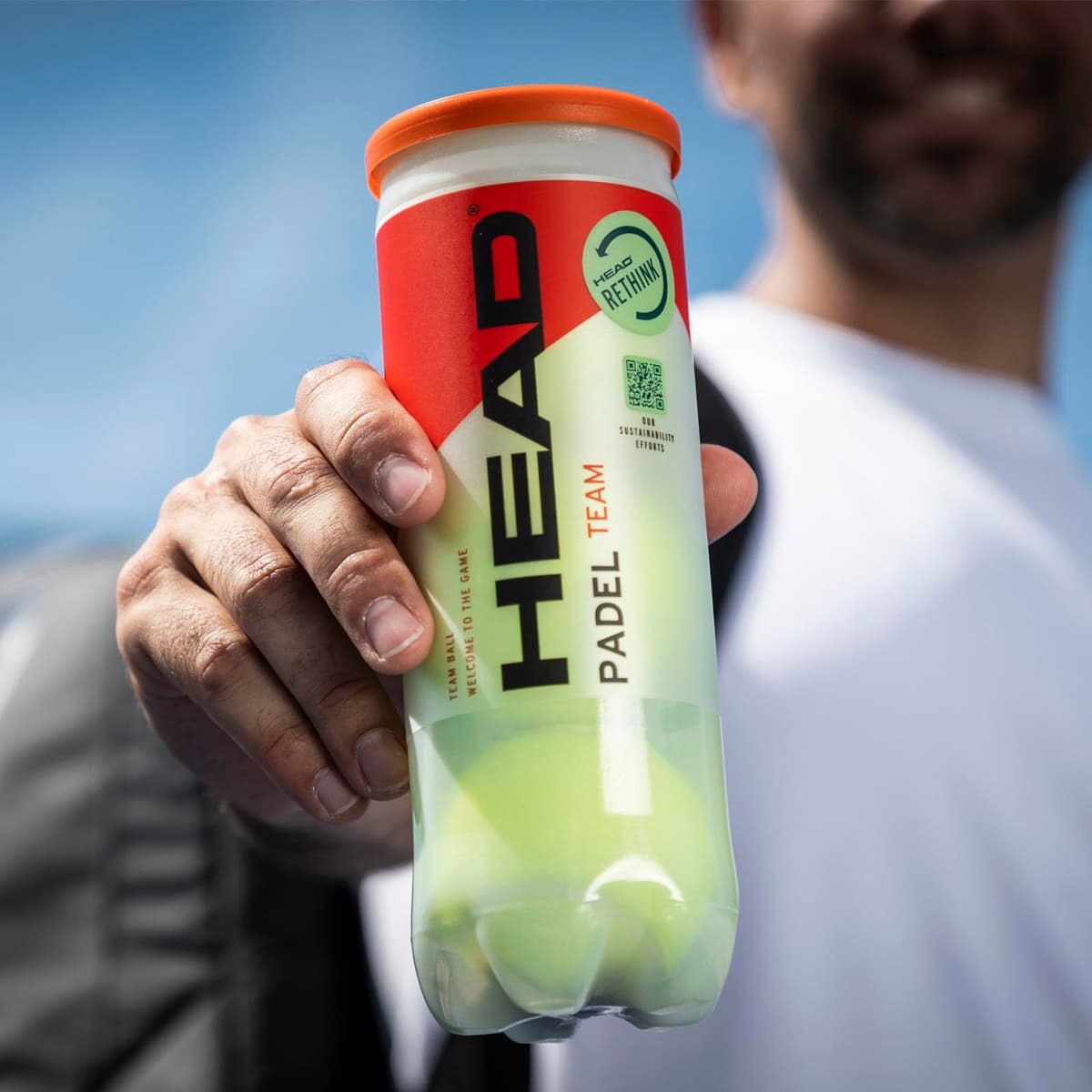 Head Tube 3 Pelotas de Padel — view 3