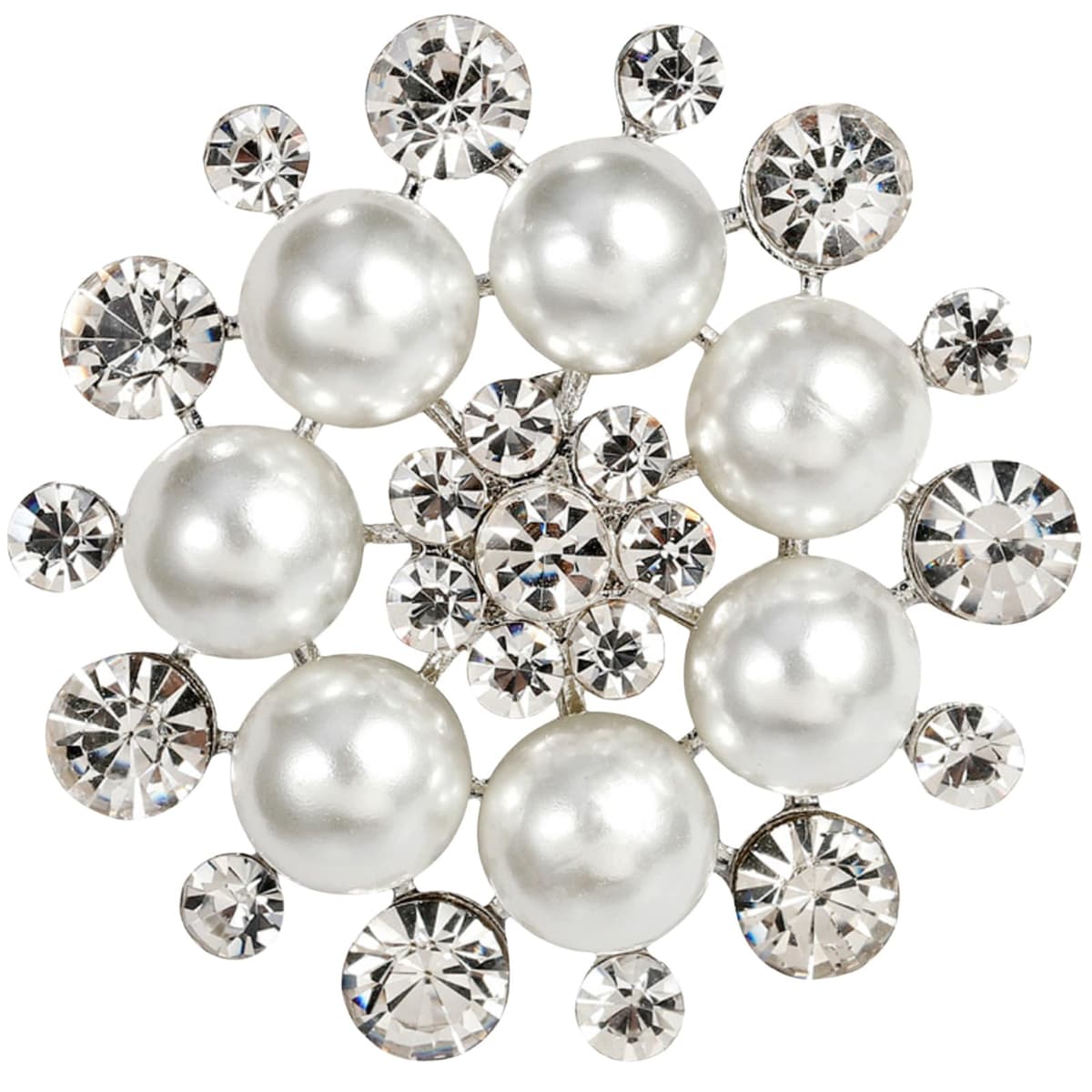 FAIRYGATE Rhinestone Brooch Clothing Jewellery Accessories Fashion Elegant Shiny Crystal Teardrop Brooches Wreath Pendent Lapel Pin，B36 — view 54