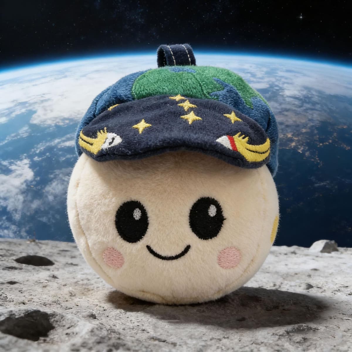 YIttings Rise Plush Mascot, Artemis II Plush Collection Plushs, Spacecraft Zero-Gravity Indicator, Lunar Aviation Commemorative Toy Ornament, Artemiss II Collectible Dolls for Astronomy Lovers — view 4