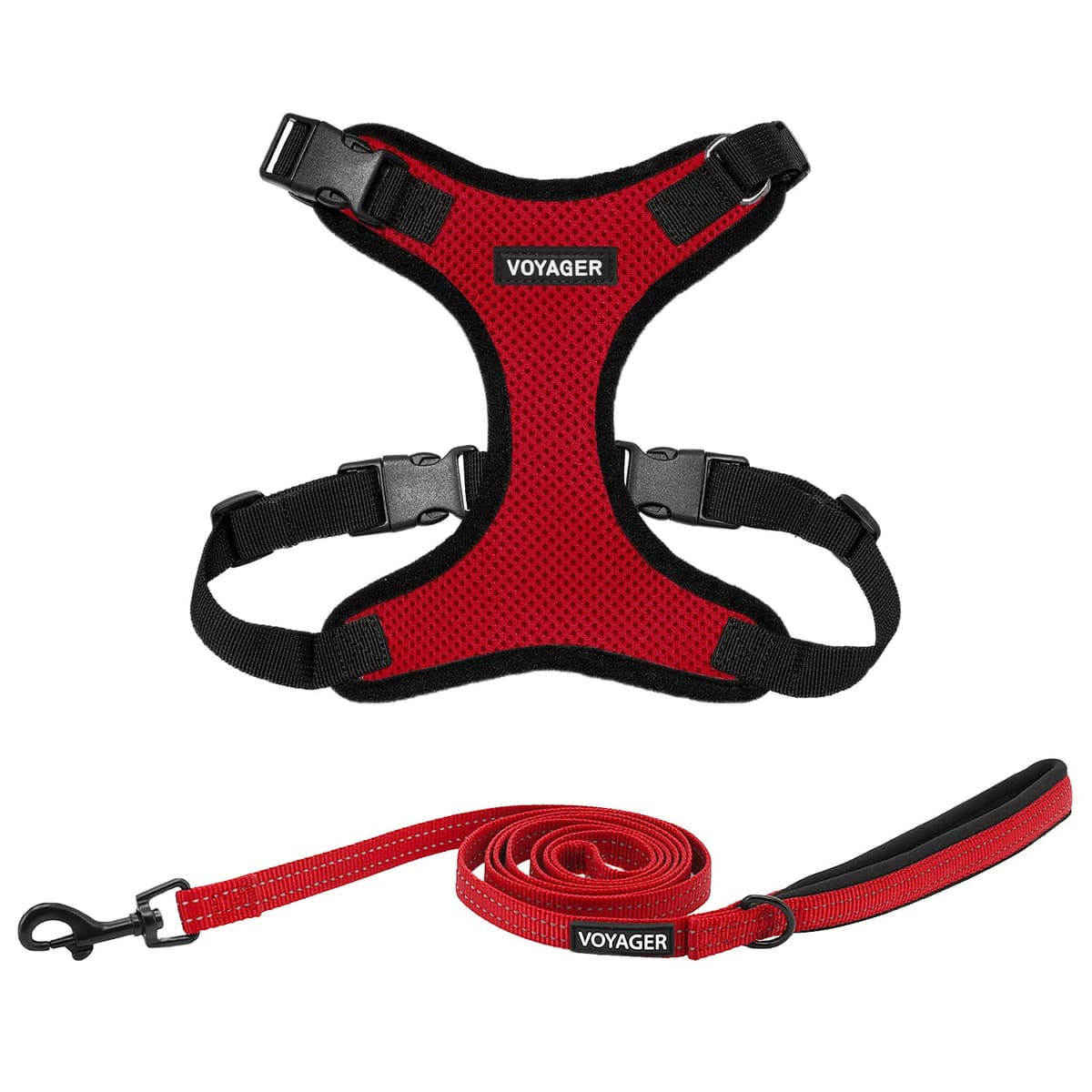 Best Pet Supplies Voyager Step-in Lock Pet Harness – All Weather Mesh, Adjustable Step in Harness for Cats and Dogs Turquoise (Matching Trim), XL (Chest: 22-36") — view 59