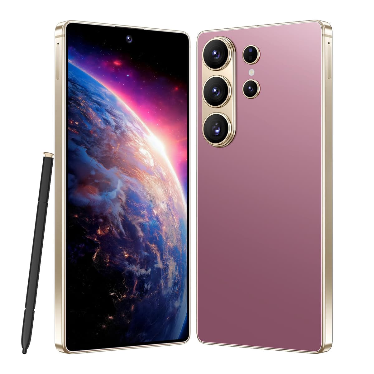 I26 Ultra Unlocked Smartphone,6.99" HD+ Display,Built in Pen,16+512GB Unlocked Phone,Snapdragon 8 Gen4,7000mAh Dual Speakers 5G/Face ID/Fingerprint Lock/Dual SIM/GPS(Gray) — view 13