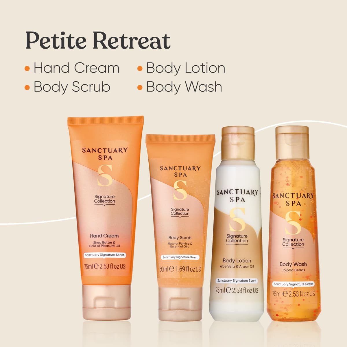 Sanctuary Spa Petite Retreat Gift Set, Vegan, Gift For Women, Birthday Gift, Womens Gift Sets, Body and Bath Set — view 3