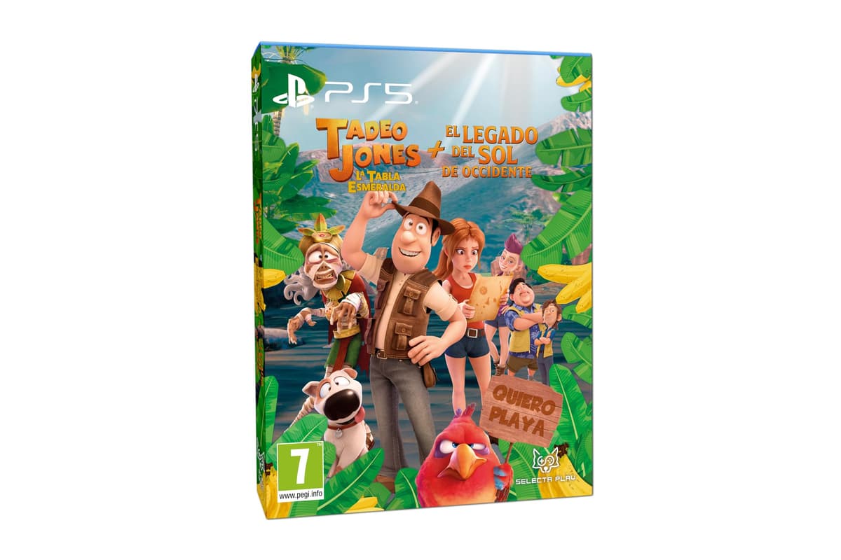 Tadeo Jones 3: La Tabla Esmeralda + El Legado del Sol de Occidente (PS5)