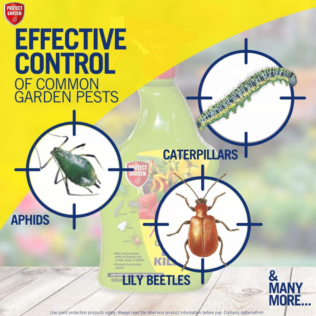 Provanto Ultimate Bug Killer, 1L - Fast Acting Bug Spray with Up To 2 Weeks Protection From Pests, Contact Insecticide for Indoor & Outdoor Plants — view 4