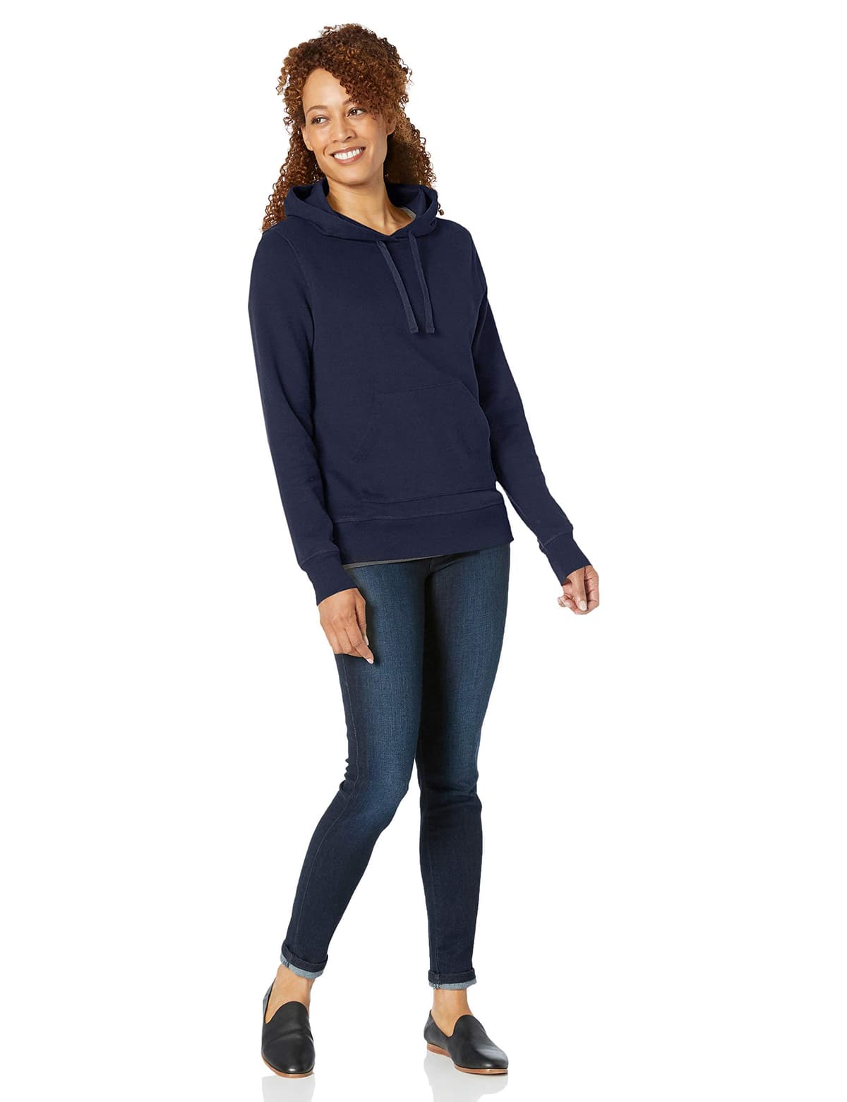 Amazon Essentials Mujer Sudadera con Capucha y Corte Regular de Felpa Francesa (Disponible En Tallas Grandes) — view 5