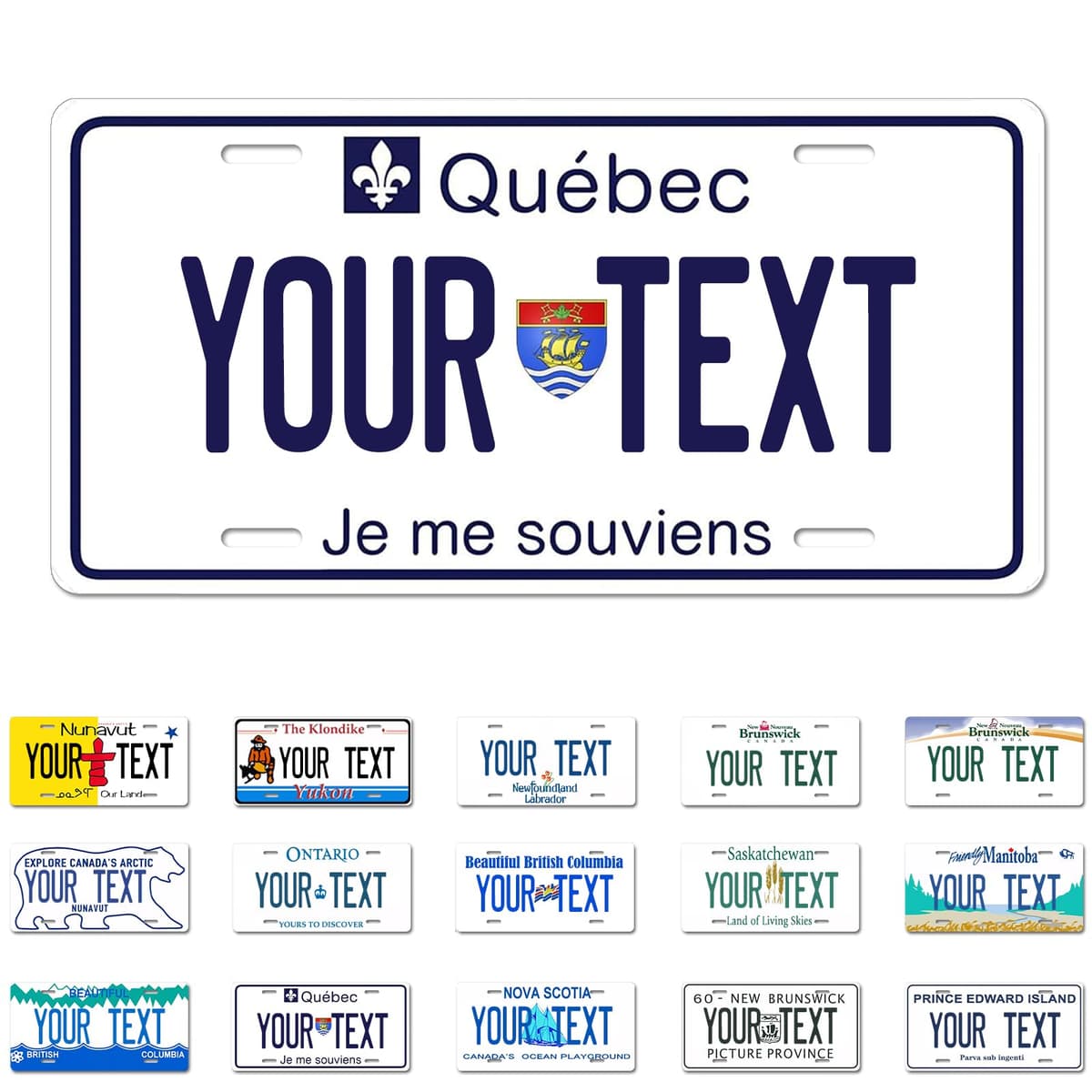 Alberta License Plate, 6"×12" Custom License Plate — view 33