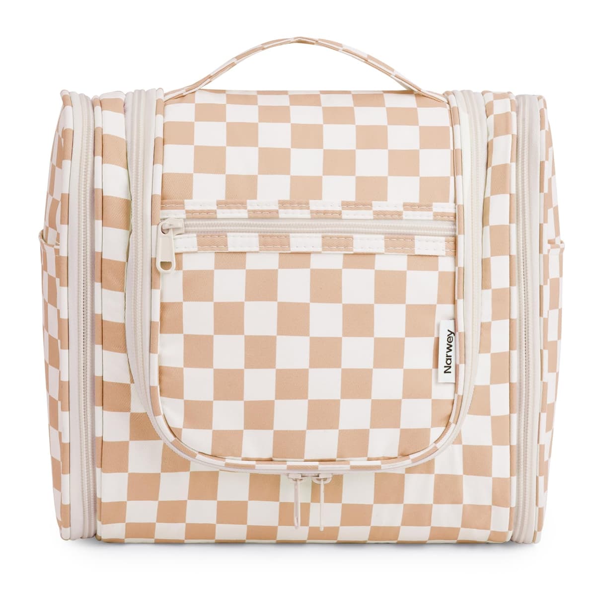 Narwey Neceser Mujer Bolsa de Aseo Colgante, Organizador de Maquillaje Neceser Viaje para Hombre y Mujer Accesorios de Viaje (Negro(Grande)) — view 24