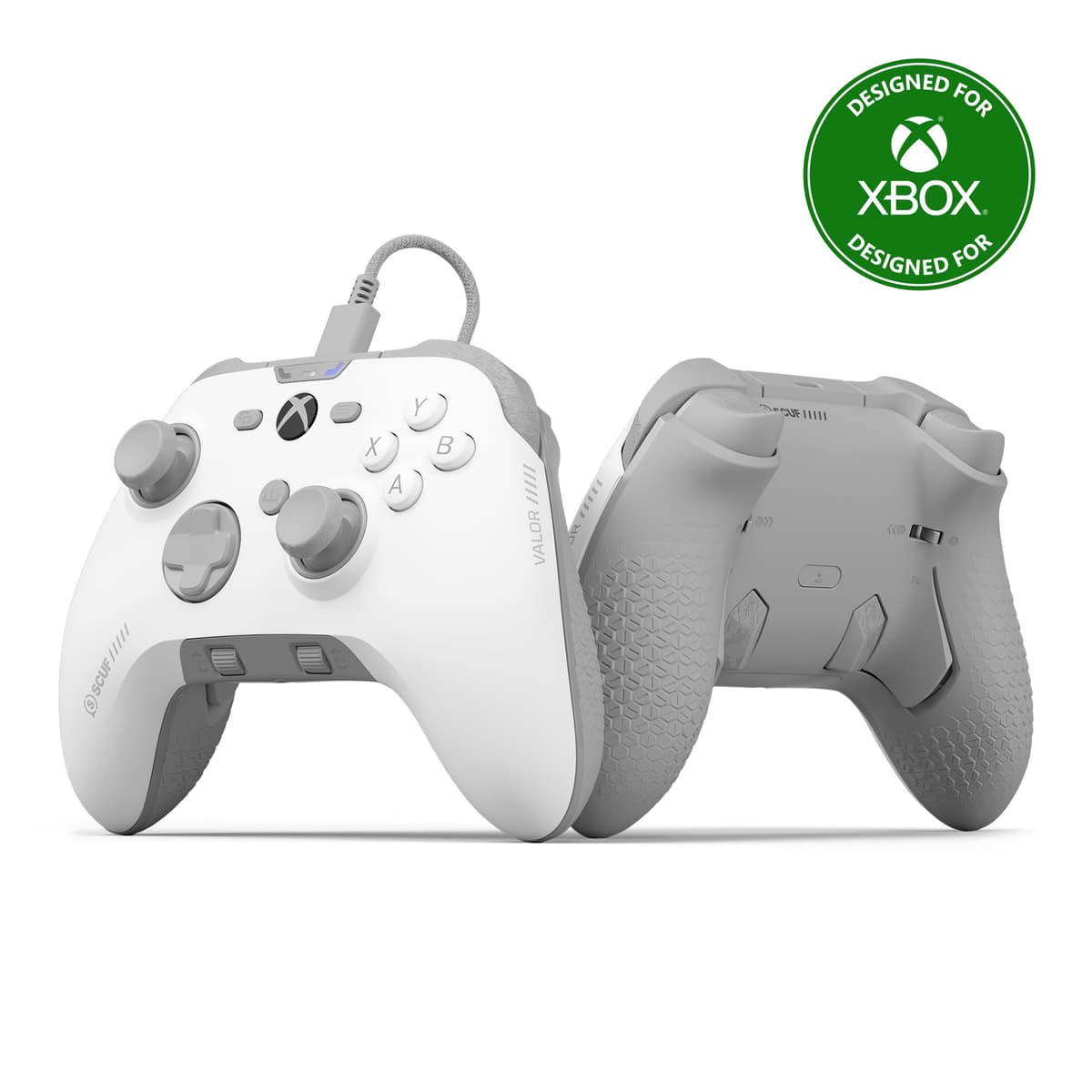 SCUF VALOR PRO Wired Performance Xbox Controller – Customisable Back Paddles, Instant Triggers, Hall Effect Thumbsticks, Audio Controls, Xbox Series X|S, Xbox One, Windows PC – Steel Grey — view 8
