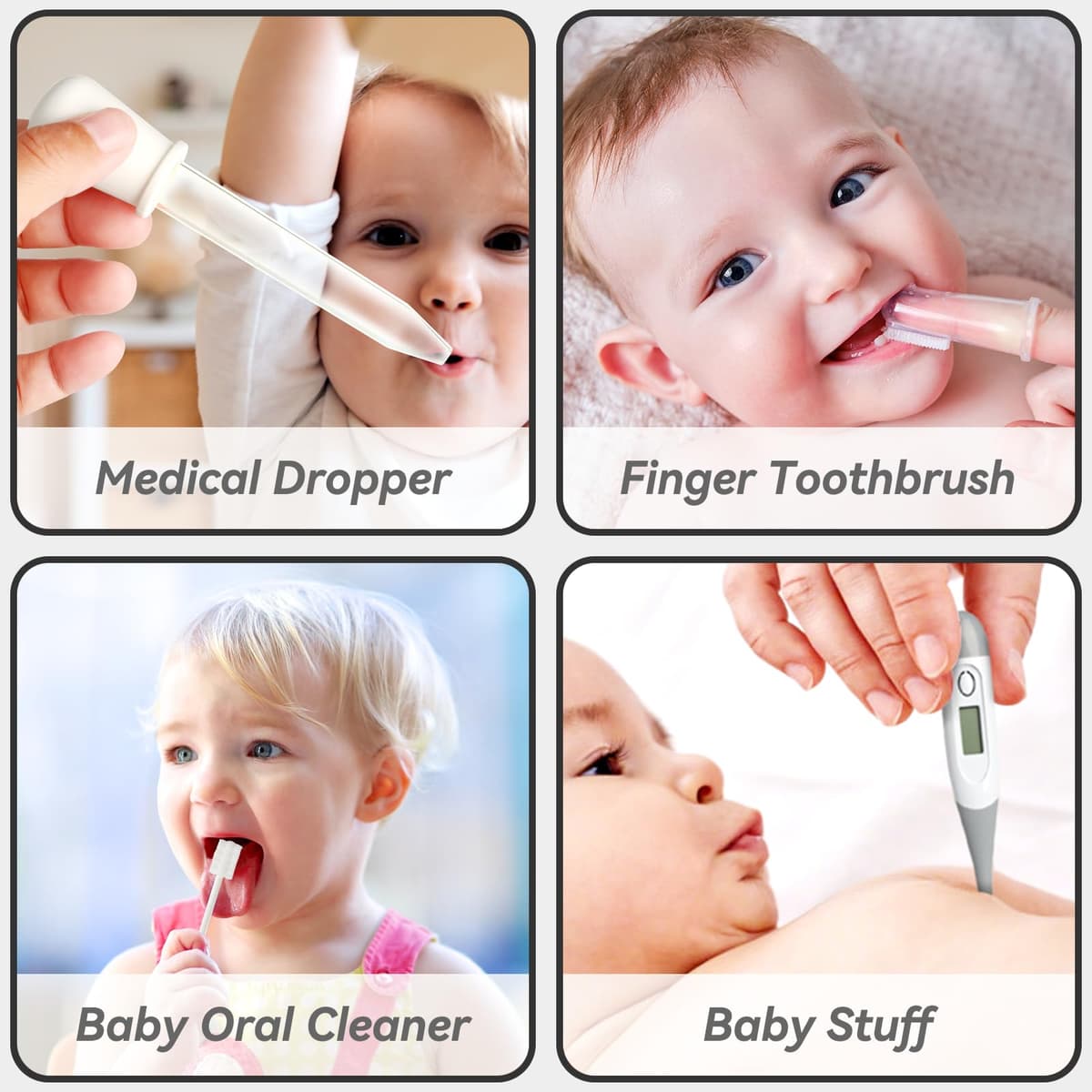 Baby Healthcare and Grooming Kit for Newborn Kids, 24PCS Upgraded Safety Baby Care Kit, Newborn Nursery Health Care Set, Baby Care Product — view 4