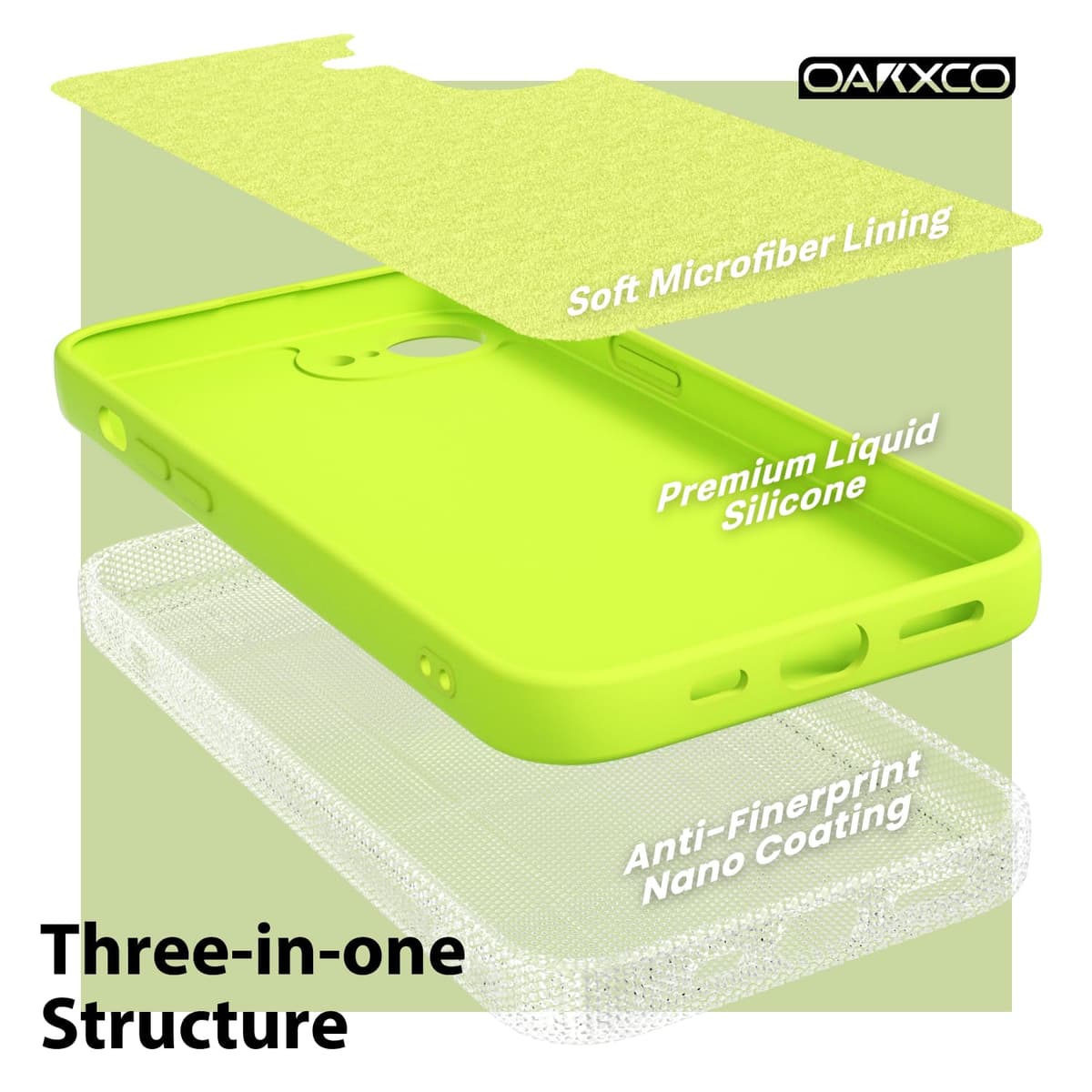 oakxco for iPhone 17 Pro Max Phone Case Liquid Silicone, Cute Thin Slim Grip Soft Rubber Gel for Women Men, Smooth Matte TPU Plain Solid Color Girly Simple Case with Camera Cover, Light Pink — view 333