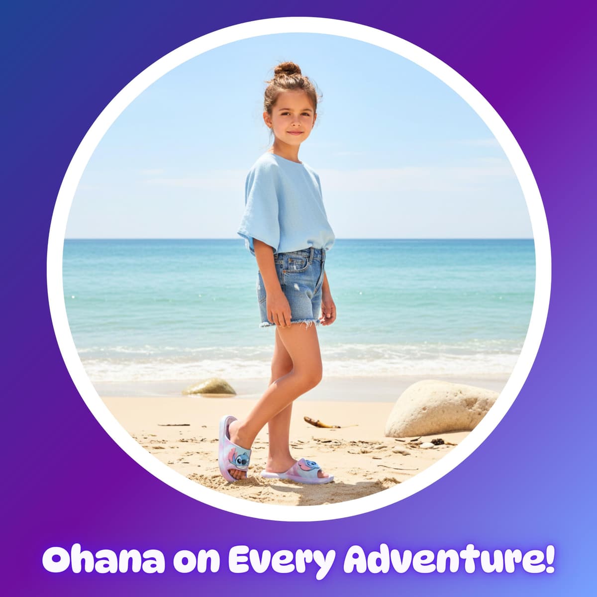 Disney Stitch Sandalias para Niñas, Sandalias de Verano, Regalo Niñas, Tallas EU 26 a 33 — view 4