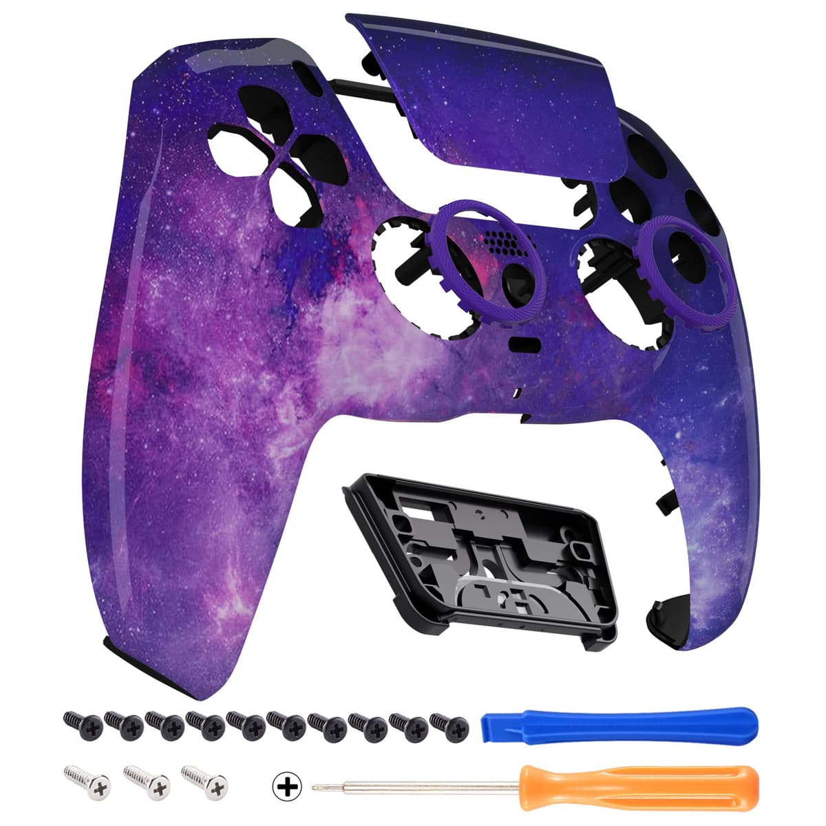 eXtremeRate Luna Rediseñado Carcasa Frontal con Panel Táctil Compatible con ps5 BDM-010 BDM-020 BDM-030 BDM-040 Carcasa Delantera Placa Frontal Funda Portectora Compatible con ps5(Efectivo de $100) — view 51