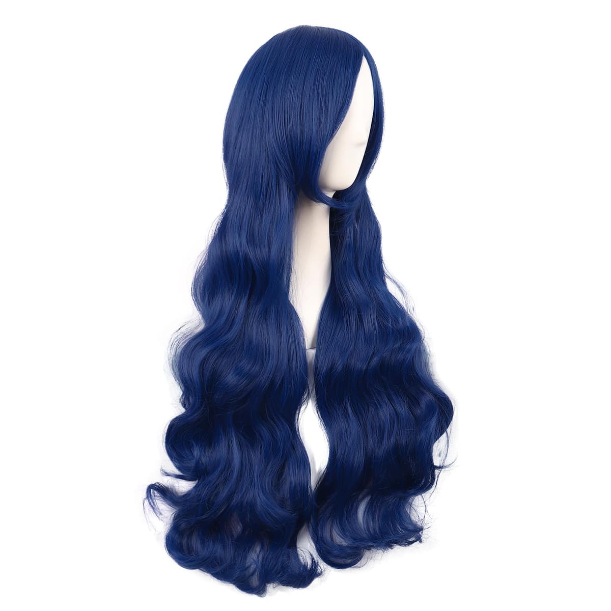 Mapofbeauty 32 Pulgadas/80cm de Luz Rubia Pelo Largo Rizado Ondulado Peluca Cosplay Peluca — view 5