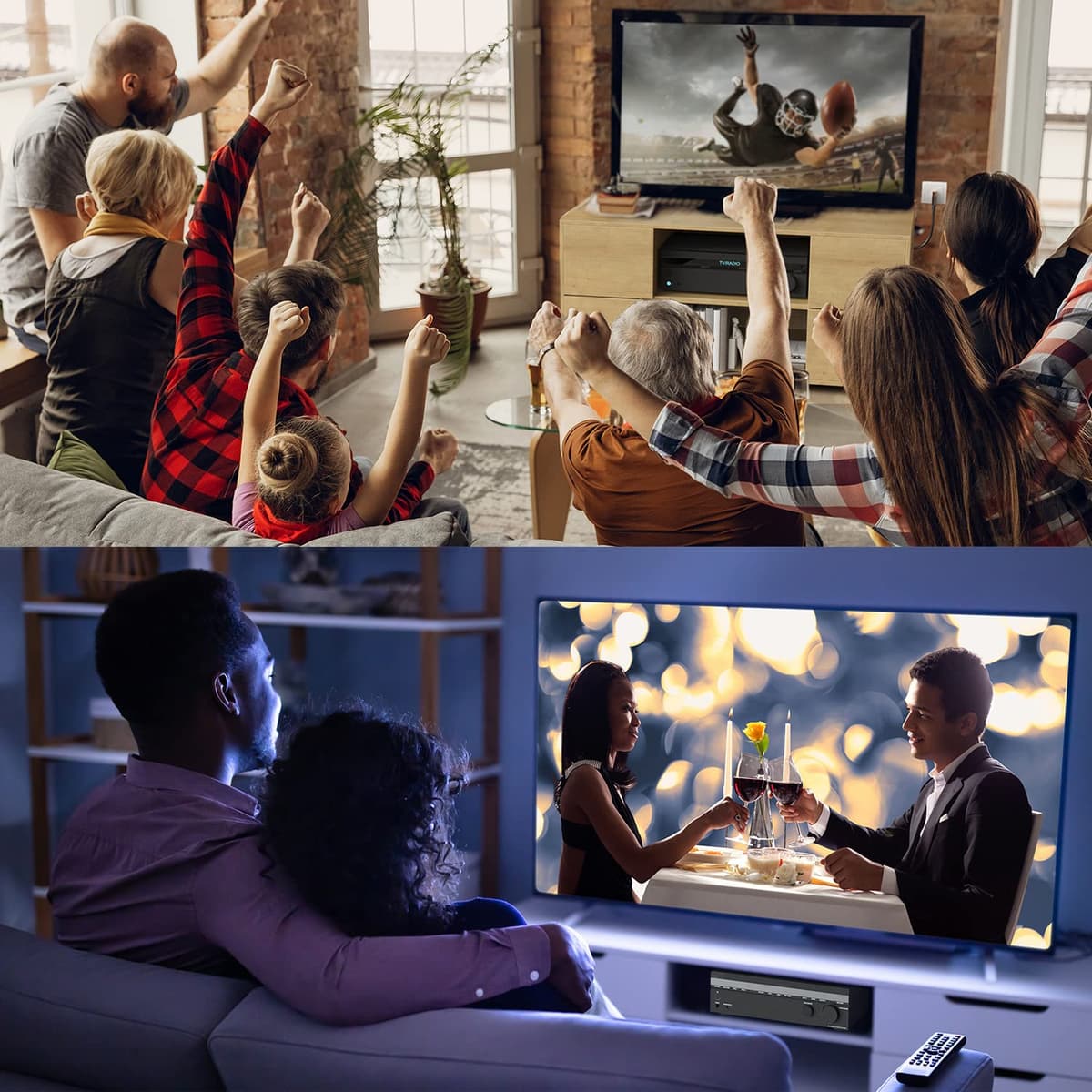KabelDirekt – Cable Antena TV 4K, Cable Coaxial – 90° acodado – 2m – TV digital y analógico – Disponible en 0,5-20m (Enchufe acodado/Toma acodada, para DVB-C/DVB-T/DVB-S, negro) — view 4