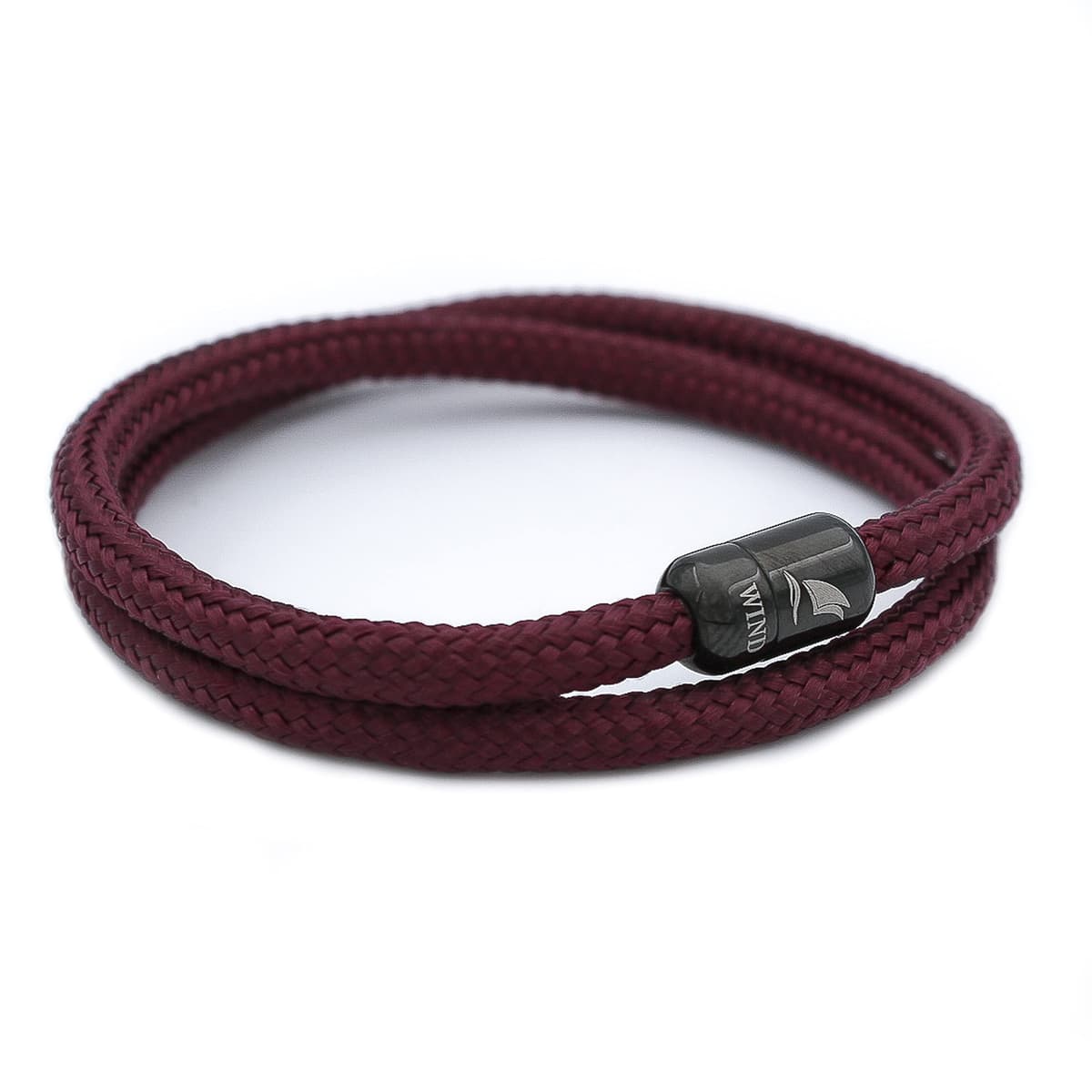 Wind Passion - Pulsera Magnética Paracord para Hombre y Mujer - Cuerda Náutica Hecha a Mano - Cordón Surfera de Verano - Regalo Navidad — view 16