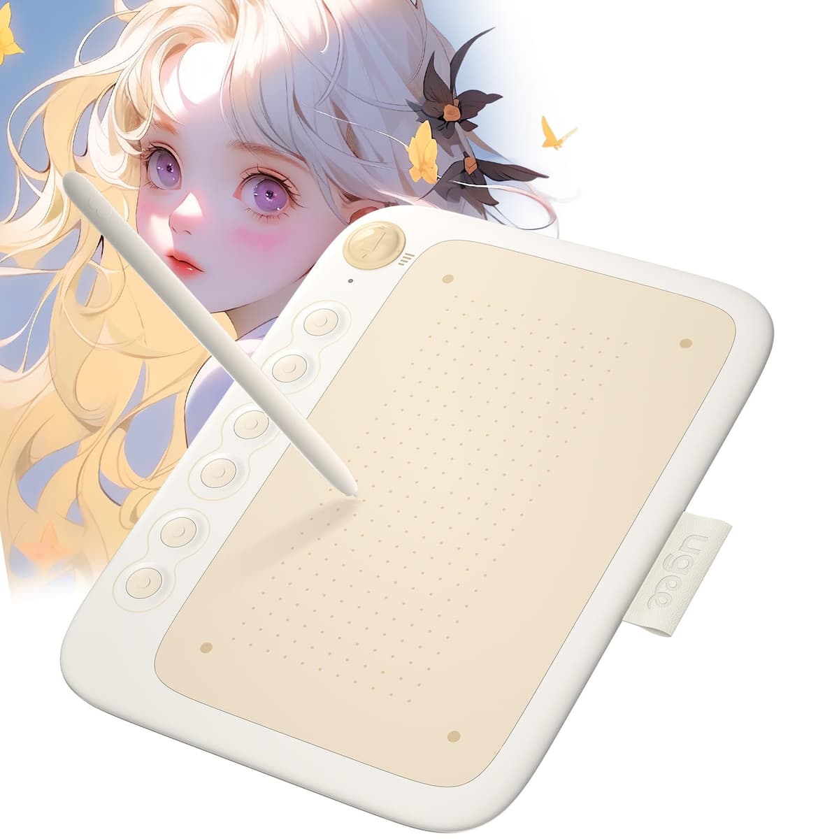 Tableta Gráfica UGEE S640,Tableta Digitalizada Portátil Ultradelgada de 2.4G,con Función de Inclinación, Teclas Personalizadas, Lápiz sin Pilas para Windows Mac Linux — view 10