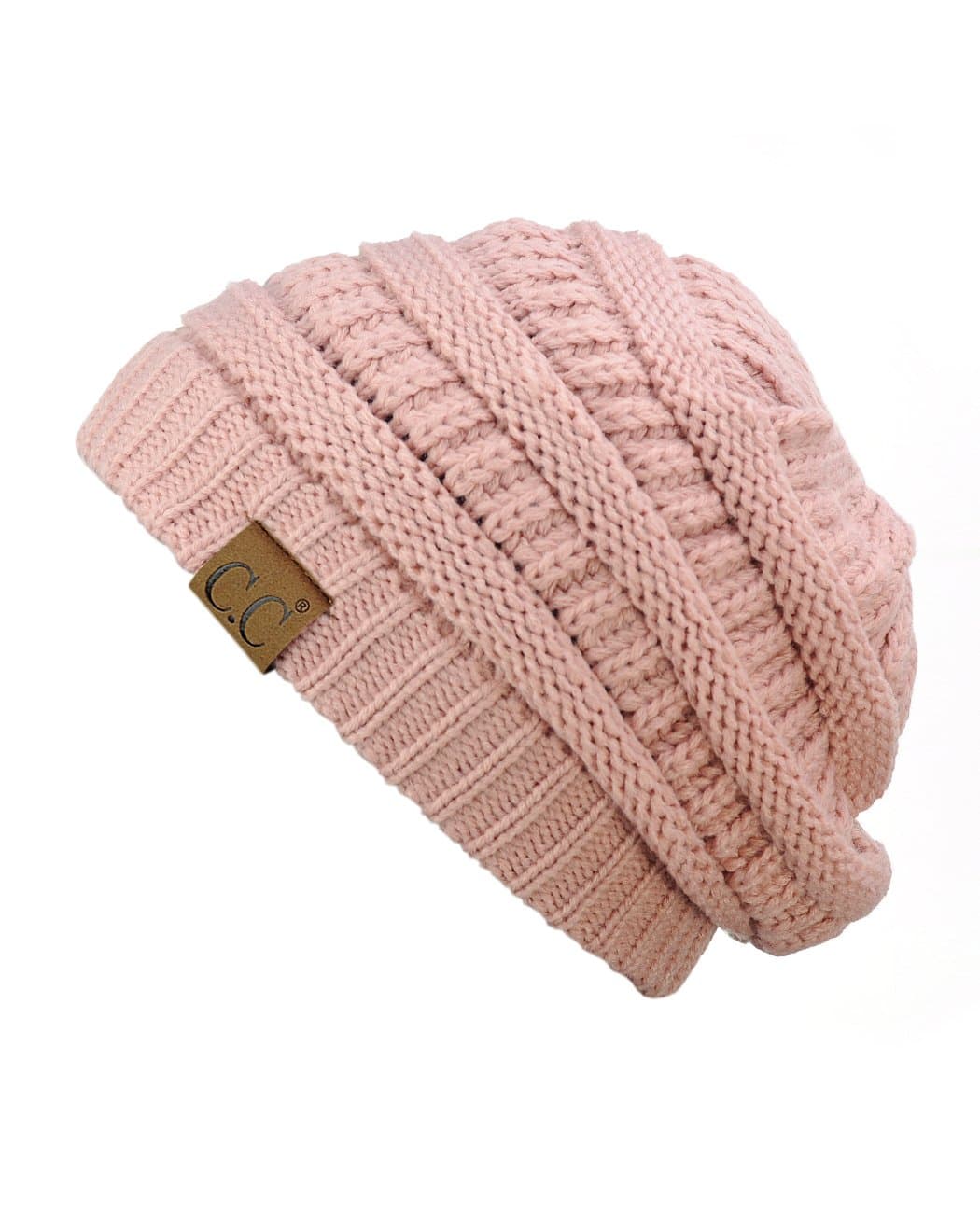 Warm Chunky Soft Stretch Cable Knit Beanie Skully — view 160