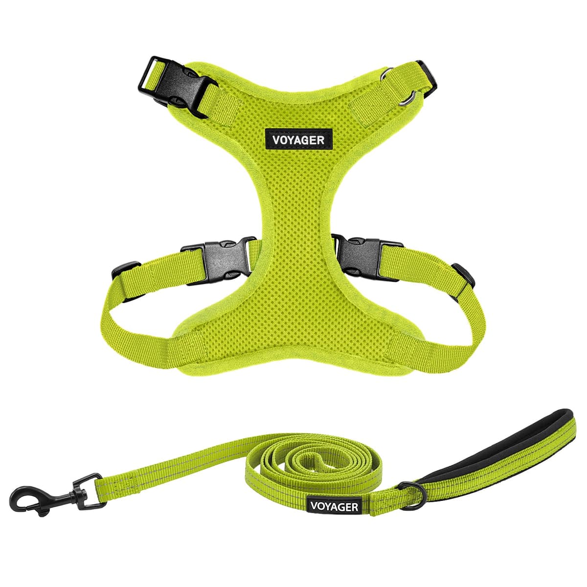 Best Pet Supplies Voyager Step-in Lock Pet Harness – All Weather Mesh, Adjustable Step in Harness for Cats and Dogs Turquoise (Matching Trim), XL (Chest: 22-36") — view 27