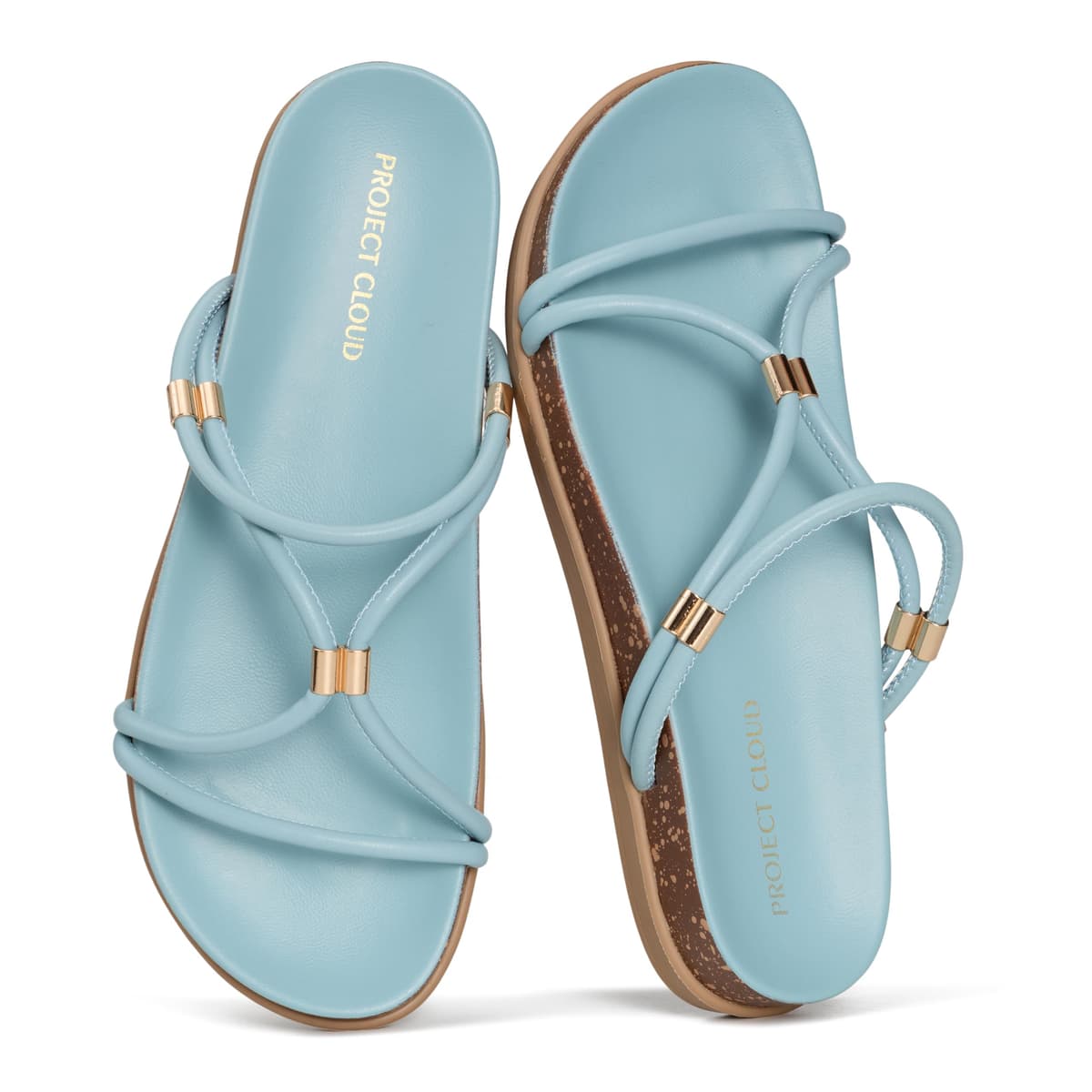 Project Cloud Summer Slides for Women 2026 with Plush and Soft Insole Womens Sandals Comfortable - Non-Slip and Lightweight Sandals Women Footwear — view 12