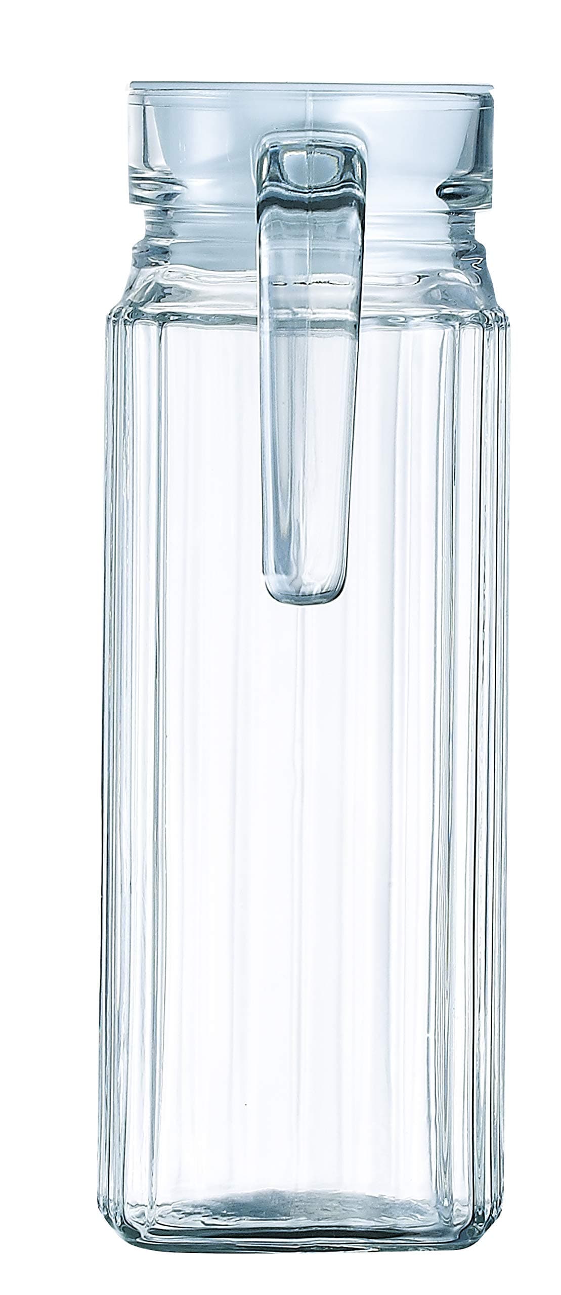 Luminarc Quadro Jarra Vidrio Con Tapa 1,1l Sodo Apto Frigorífico No Apto Microondas Reciclable — view 4