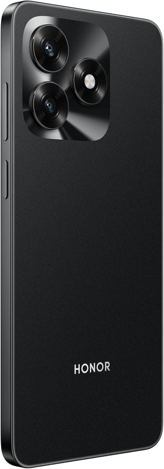 HONOR X5c Plus Unlocked Smartphone, 6.74" 90Hz Bright Display, 64GB Storage, 5130mAh Battery, 50MP Dual Camera, 8-Core Processor, Dual SIM, Android 15 Mobile Phone, Black HONOR X5c Plus 4+64GB Black — view 2