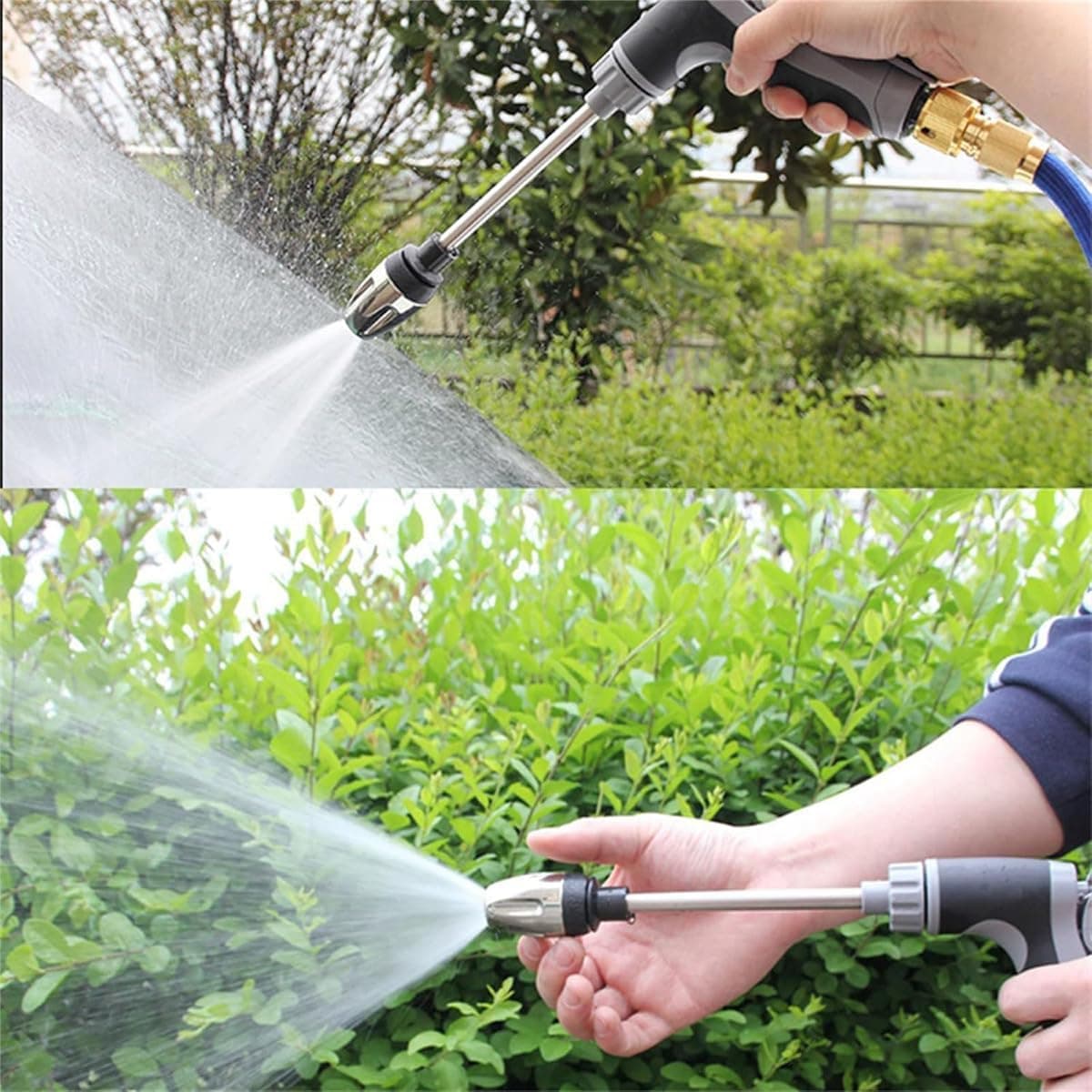 Aquoxis Pressure Washer, Pressure Power Washer, Hose Nozzle, Quick and Easy Installation, 360° Rotating, Adjustable Nozzle Cleaning Sprayer for Patio, Car, Driveway, Deck & Outdoor Surfaces — view 2