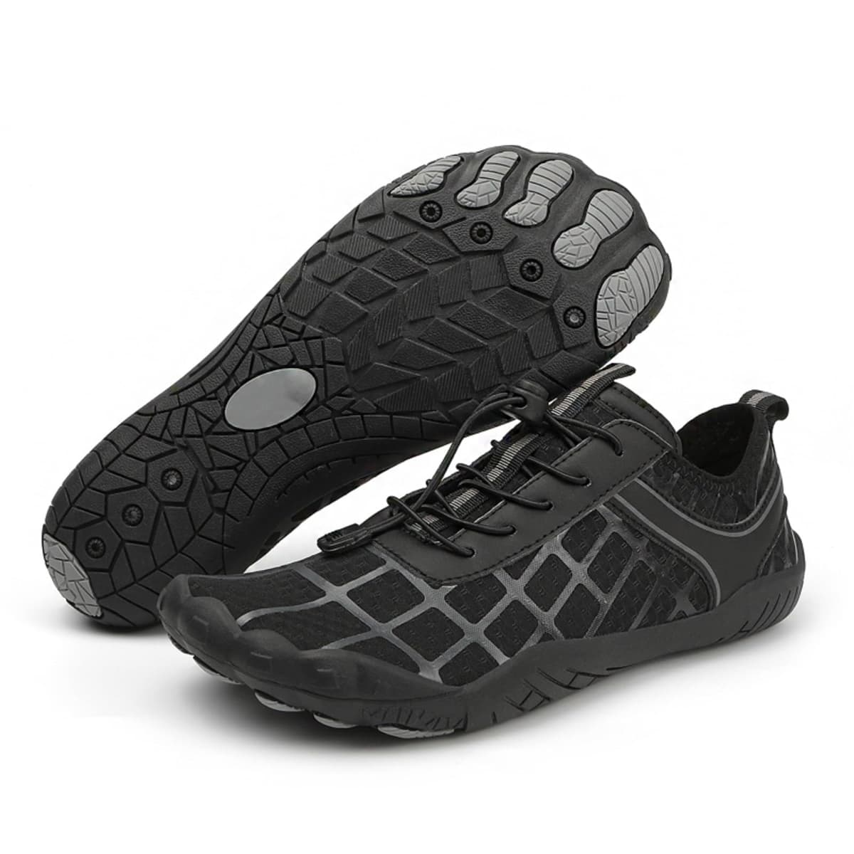AONEGOLD Zapatos de Agua Hombre Mujer Escarpines Barefoot Zapatillas Verano Outdoor Secado Rápido Surf Calzado para Fitness Yoga Playa Transpirable Ligeras — view 45