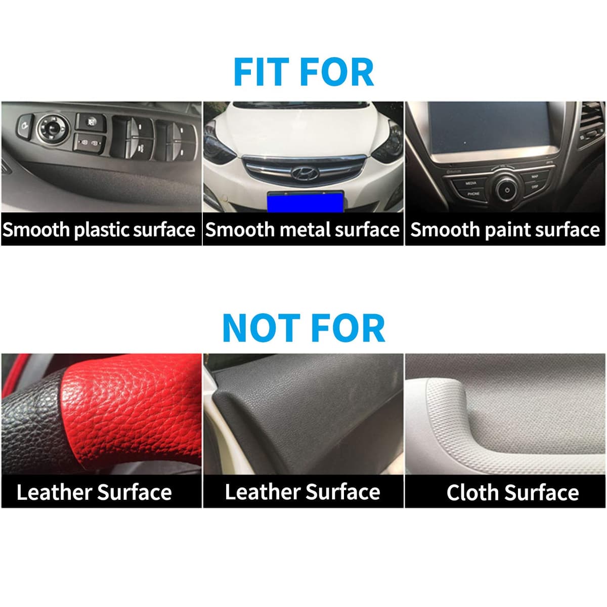 Carbon Fibre Vinyl Wrap Roll with Plastic Scrapers, 1500 x 300 mm Self-Adhesive Vinyl Sticker Tape for Cars Auto and Motorcycle DIY, Interior/Exterior, Textured 3d Effect, Matt Black — view 8