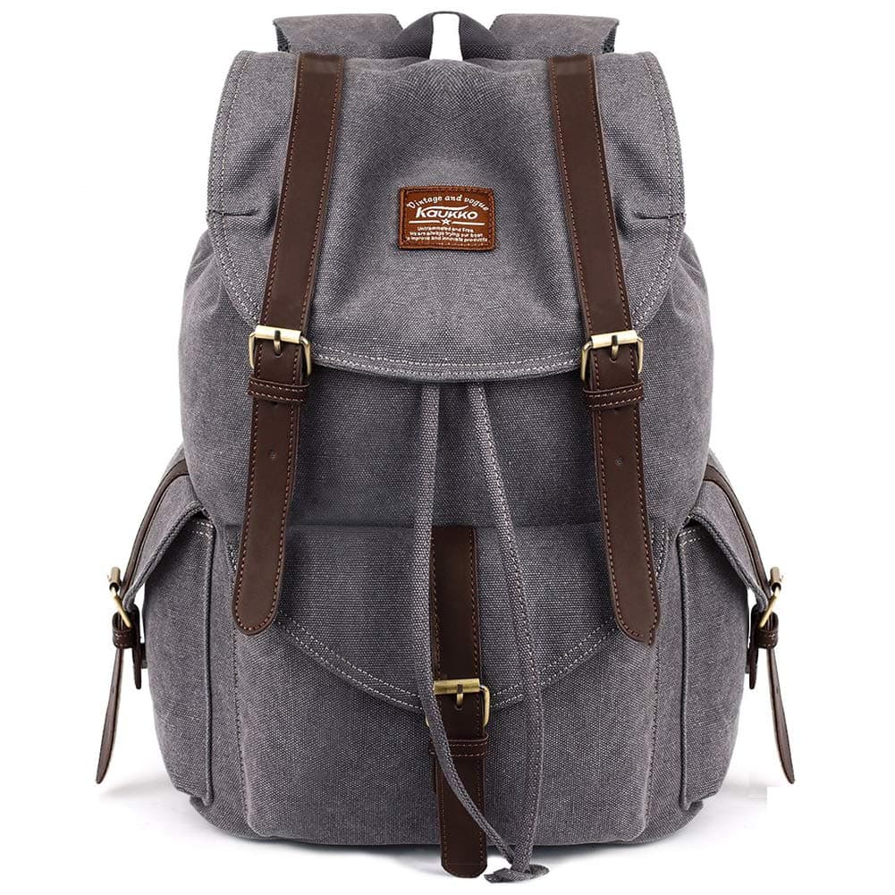 KAUKKO Mochila hermosa y bien pensada con compartimento para portátil de 15" para colegio, universidad, 22 l, Negro Jnl-ks24-03, talla única, Mochilas daypack — view 29