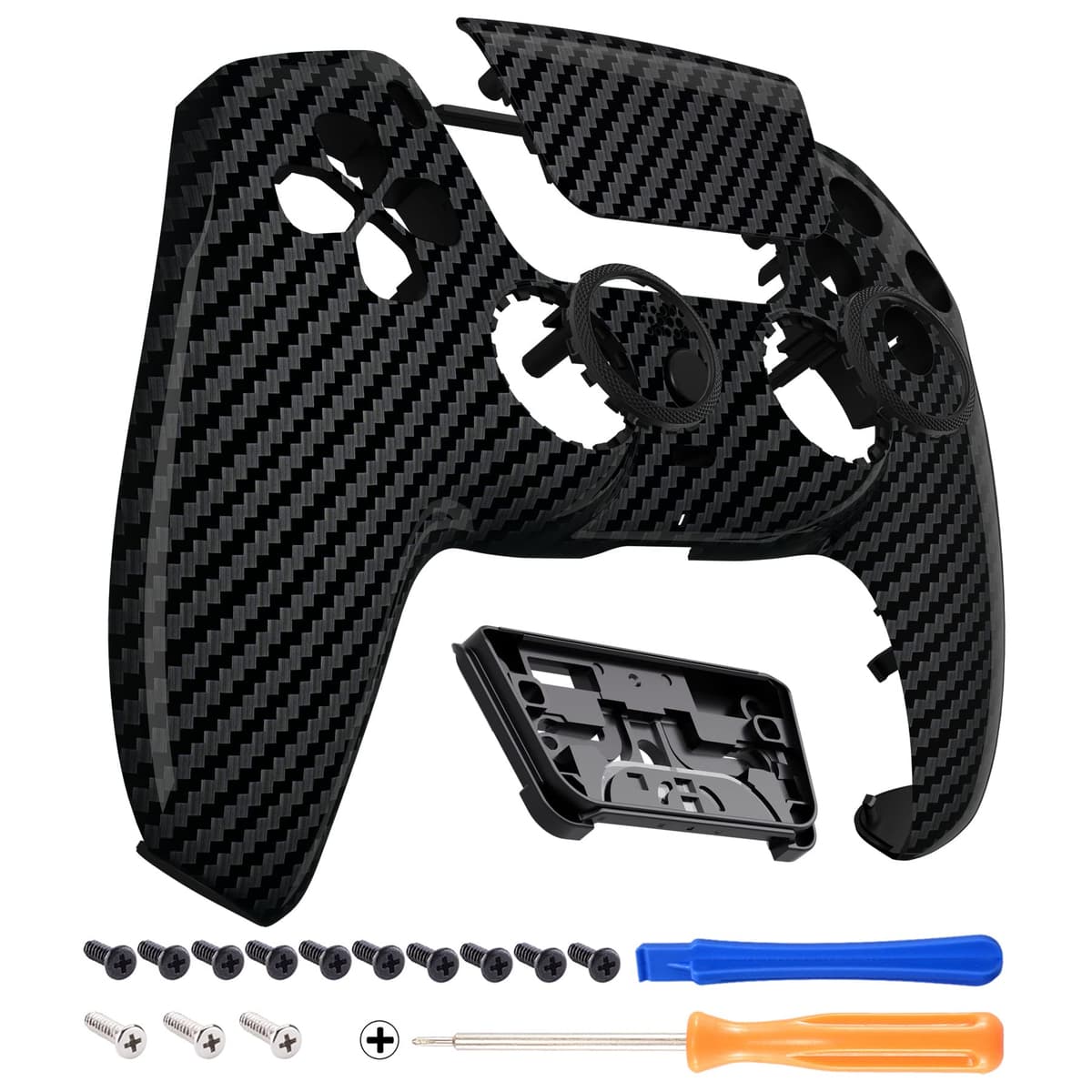 eXtremeRate Luna Rediseñado Carcasa Frontal con Panel Táctil Compatible con ps5 BDM-010 BDM-020 BDM-030 BDM-040 Carcasa Delantera Placa Frontal Funda Portectora Compatible con ps5(Efectivo de $100) — view 53